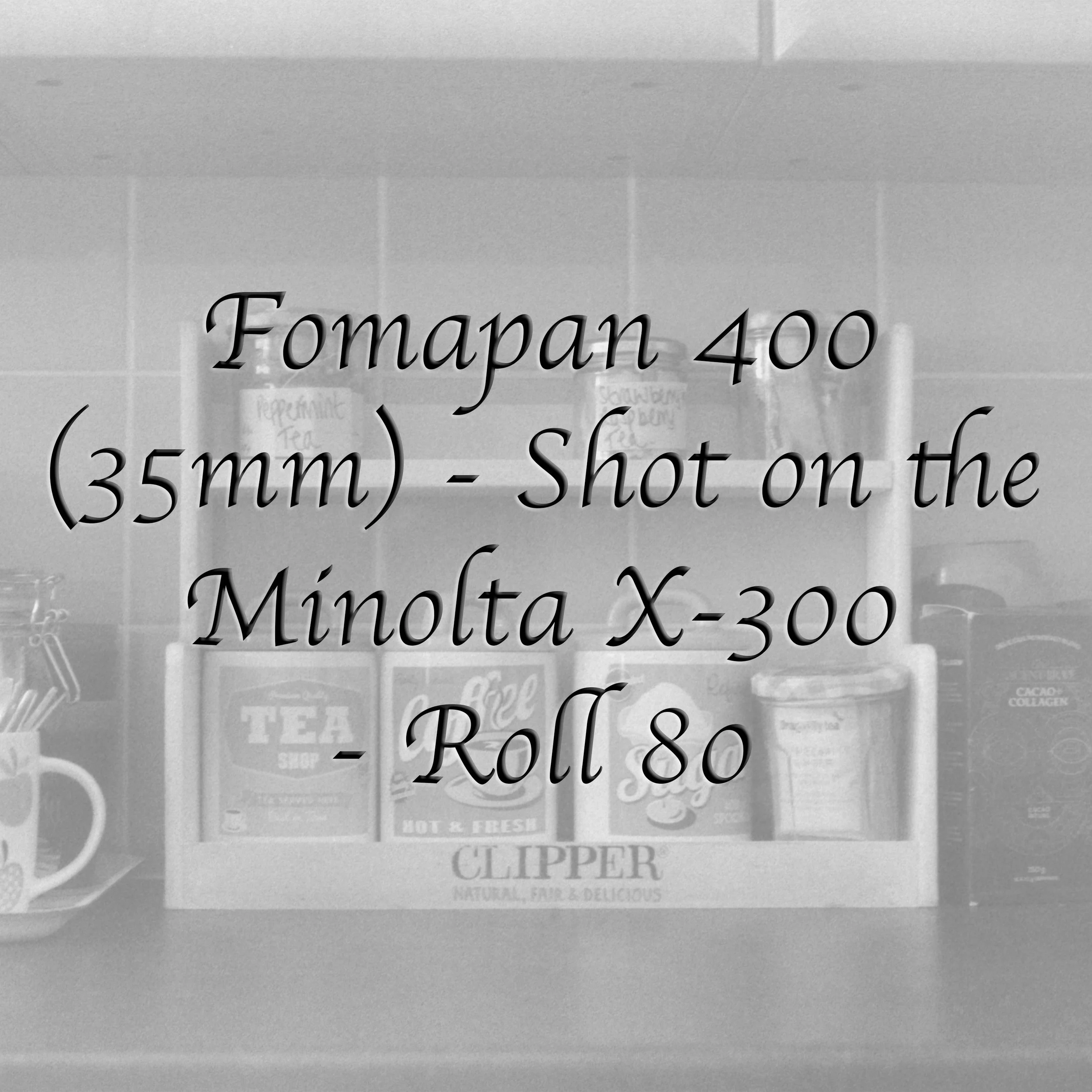 Fomapan 400 - Roll 80