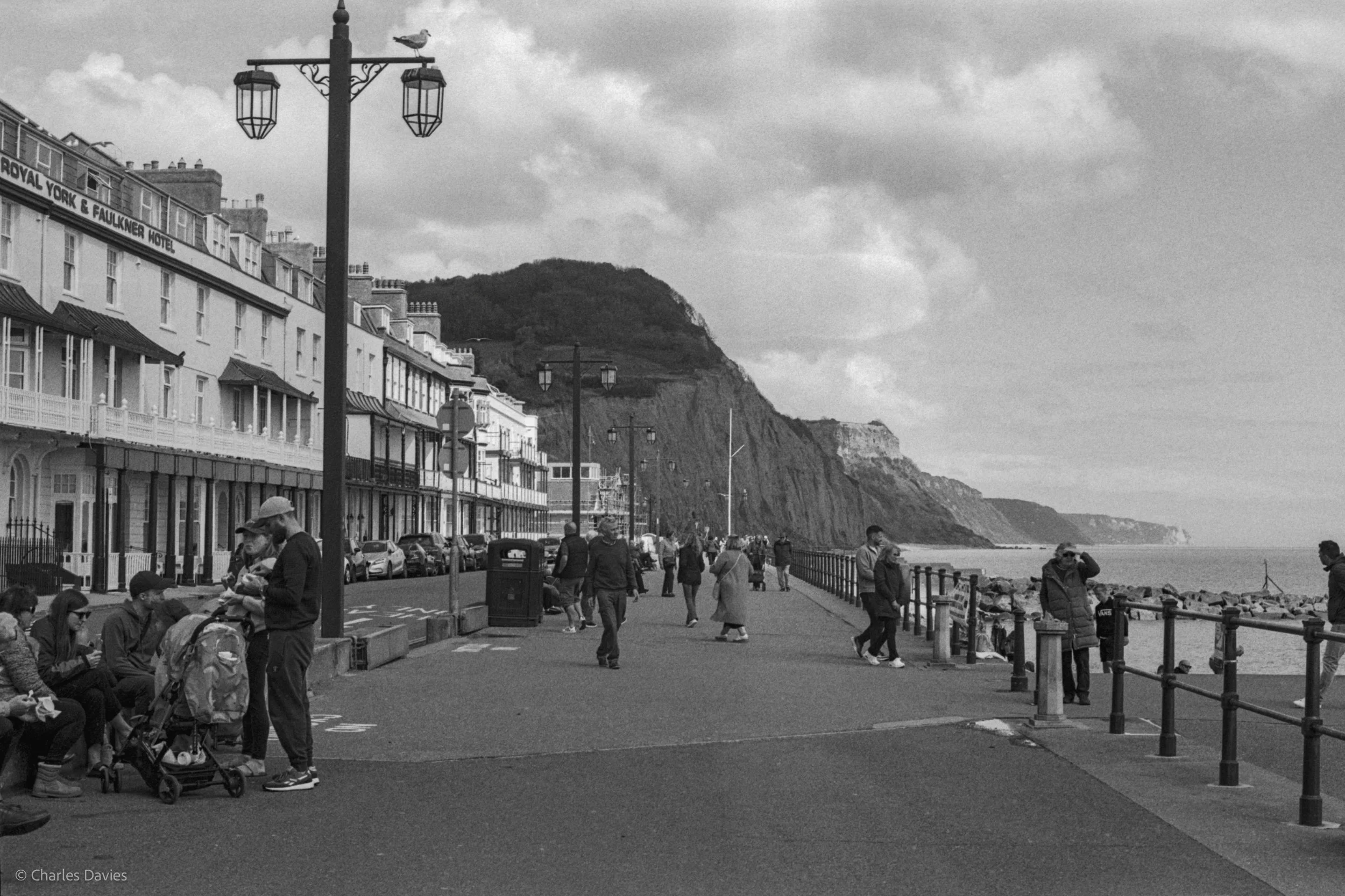 Roll 27 - 2025 - Europe - United Kingdom - Sidmouth - Ilford HP5 Plus 400 - Contax RTS - 35mm - Film - B&W 