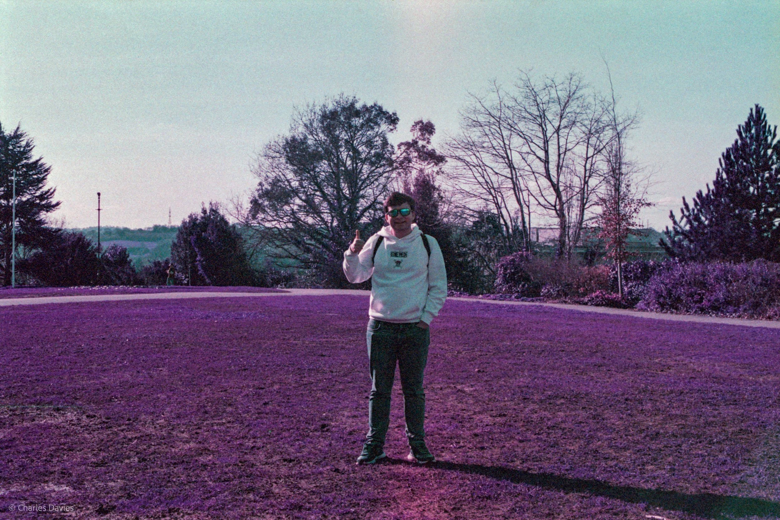 Roll 24 - 2025 - Europe - United Kingdom - Exeter - Lomo Purple - Contax RTS - 35mm - Film - Colour