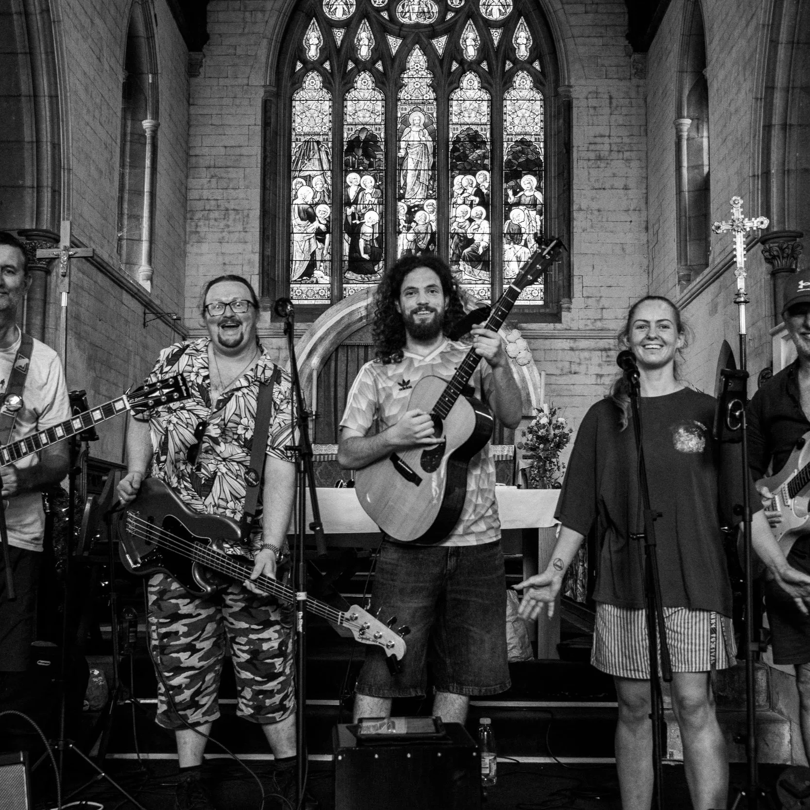 The Hubcaps Gig 3 - St. Michael's Church - Beer