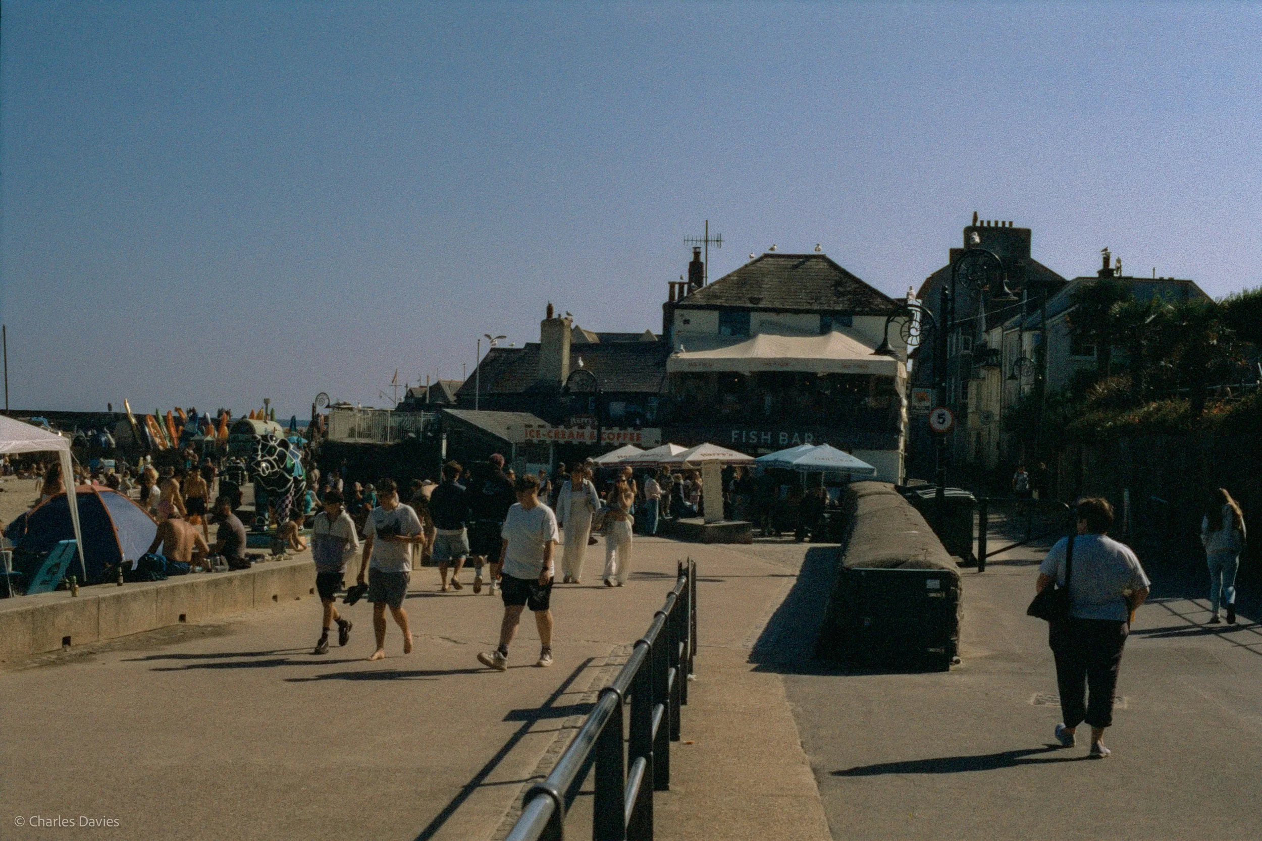 Roll 30 - 2025 - Europe - United Kingdom - Lyme Regis - Harman Phoenix 200 - Contax RTS - 35mm - Film - Colour