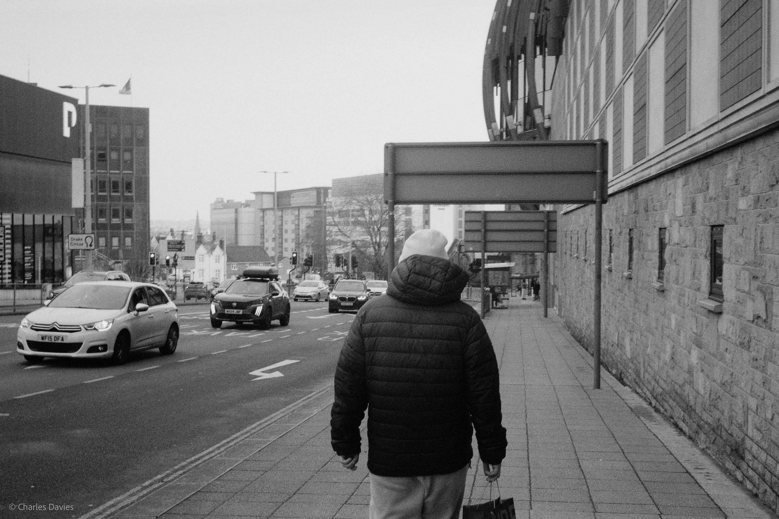 Roll 17 - 2025 - Europe - United Kingdom - Plymouth - Ilford HP5 Plus 400 - Olympus 35DC - 35mm - Film - B&W  