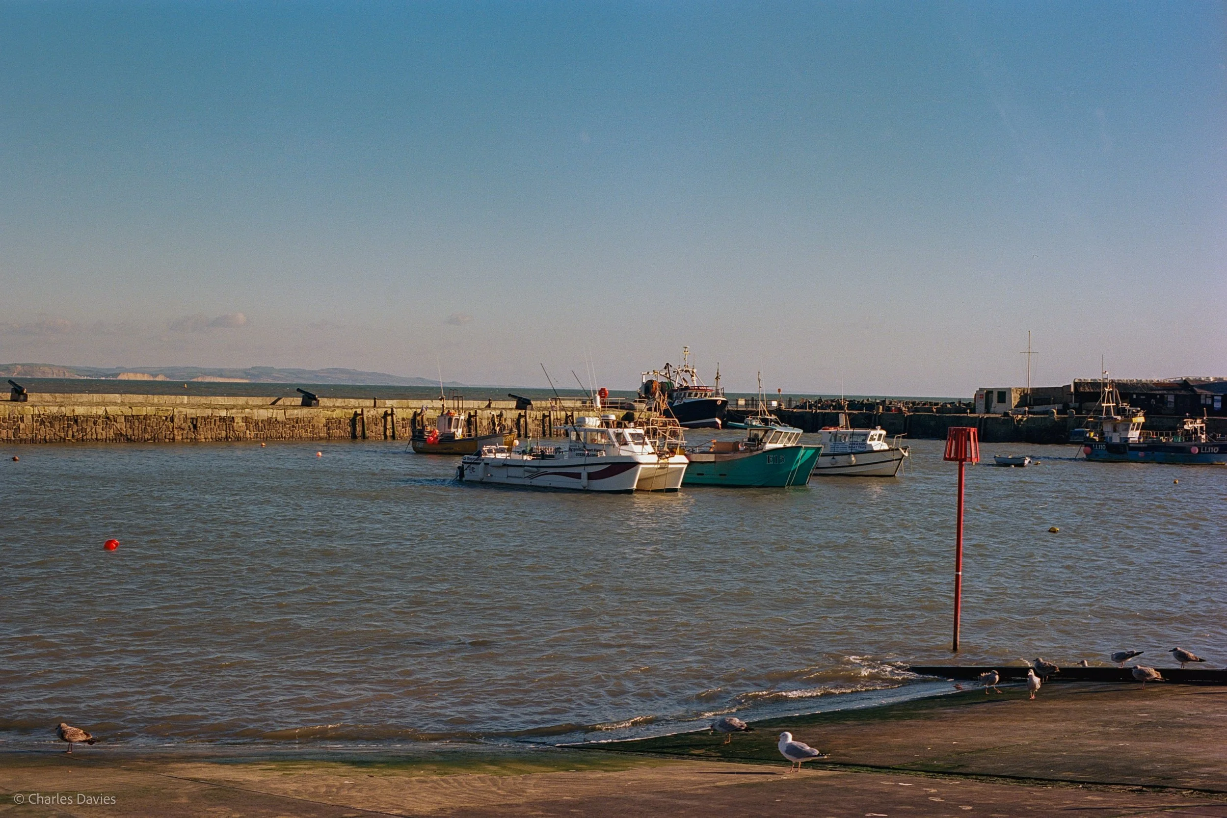 Roll 22 - 2025 - Europe - United Kingdom - Lyme Regis - Kodak Ektar 100 - Contax RTS - 35mm - Film - Colour