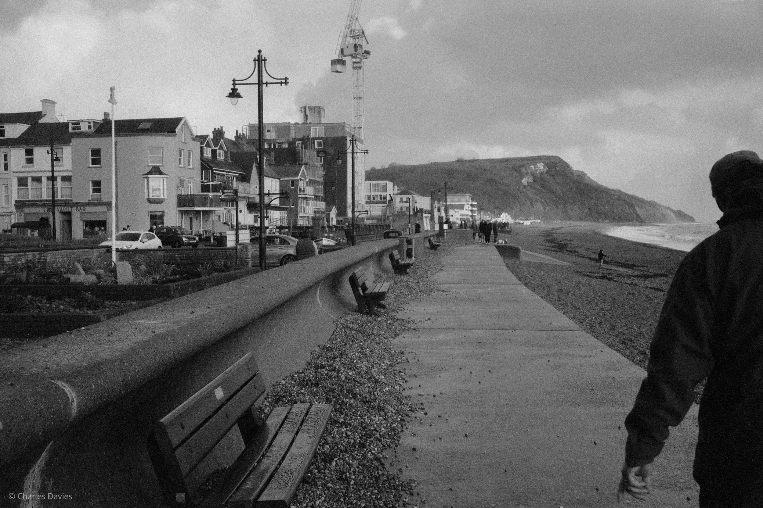 Roll 13 - 2023 - Europe - United Kingdom - Seaton - Ilford HP5 Plus 400 - Olympus 35DC - 35mm - Film - B&W  