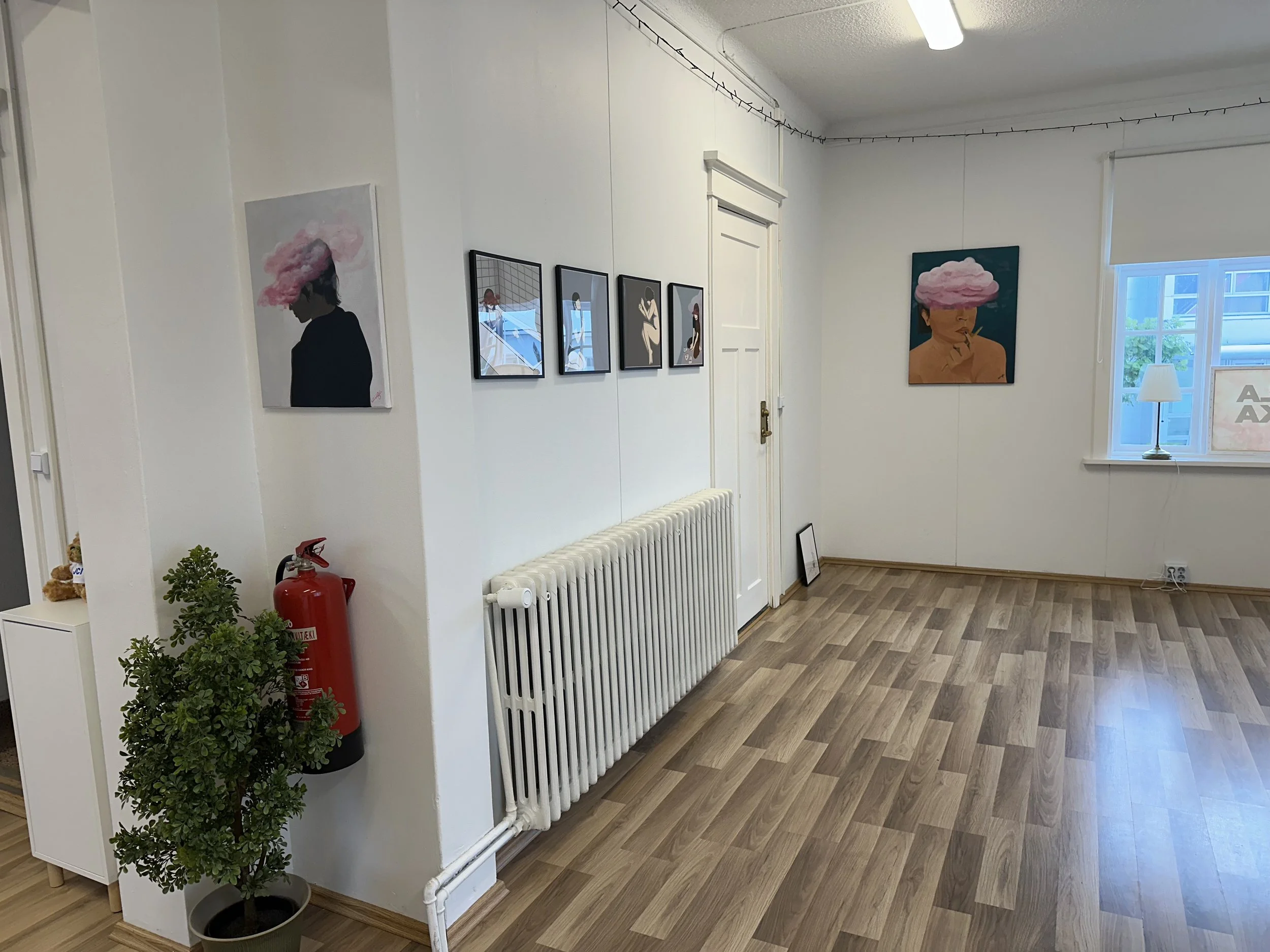 At the JCI house in Reykjavík