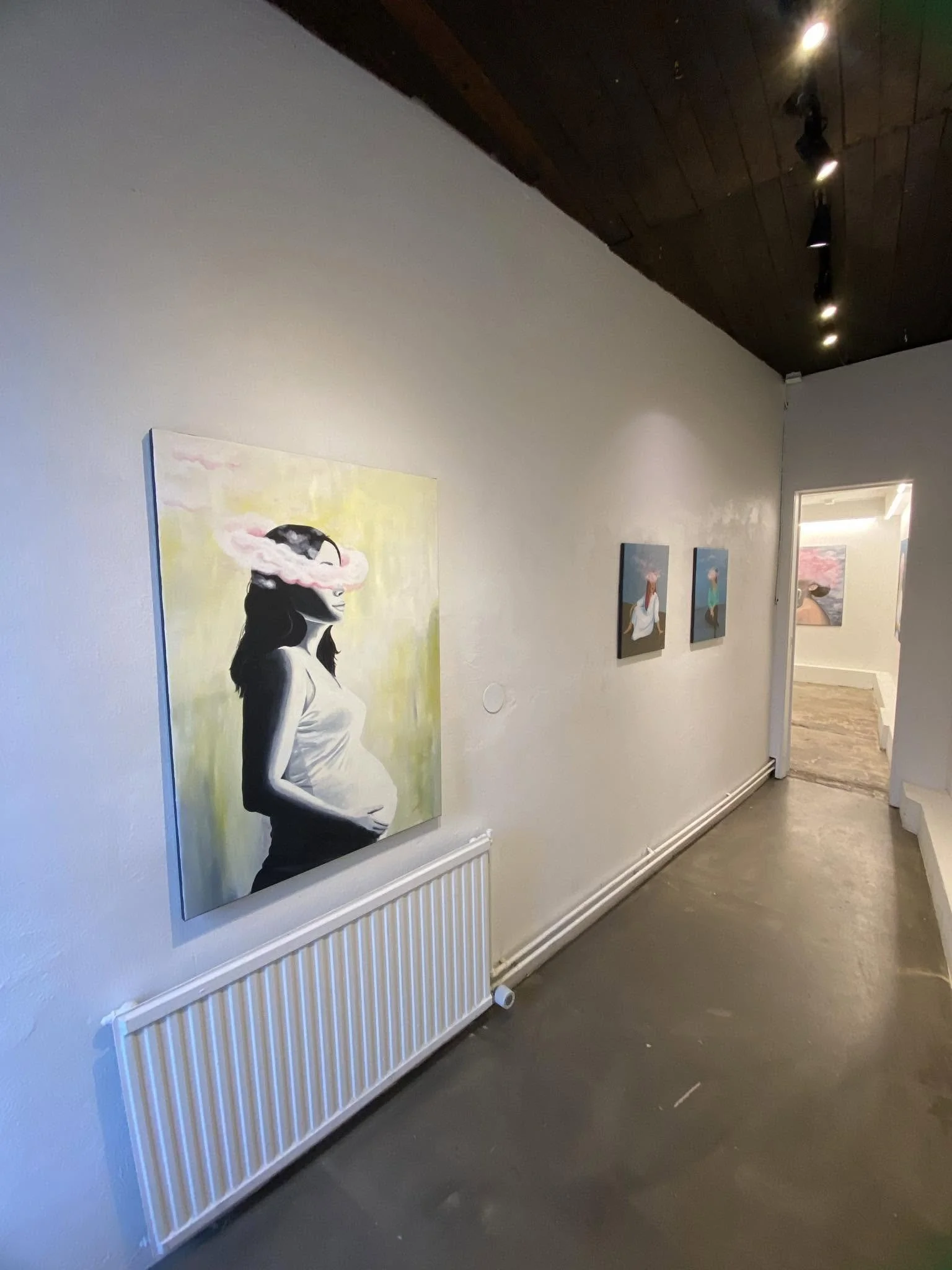 The first piece you see when you enter the Gallery