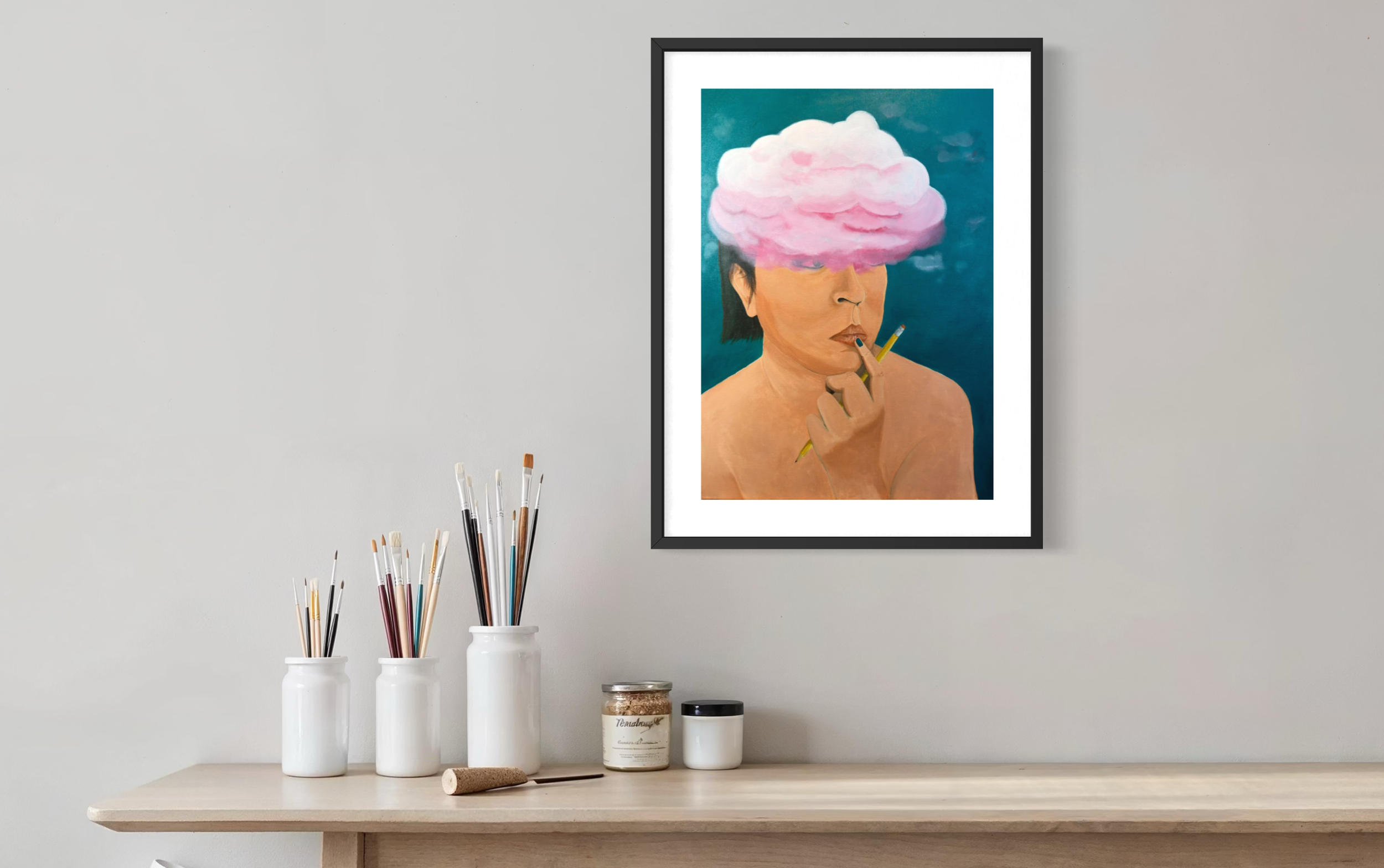 Brain Fog V - Art Print