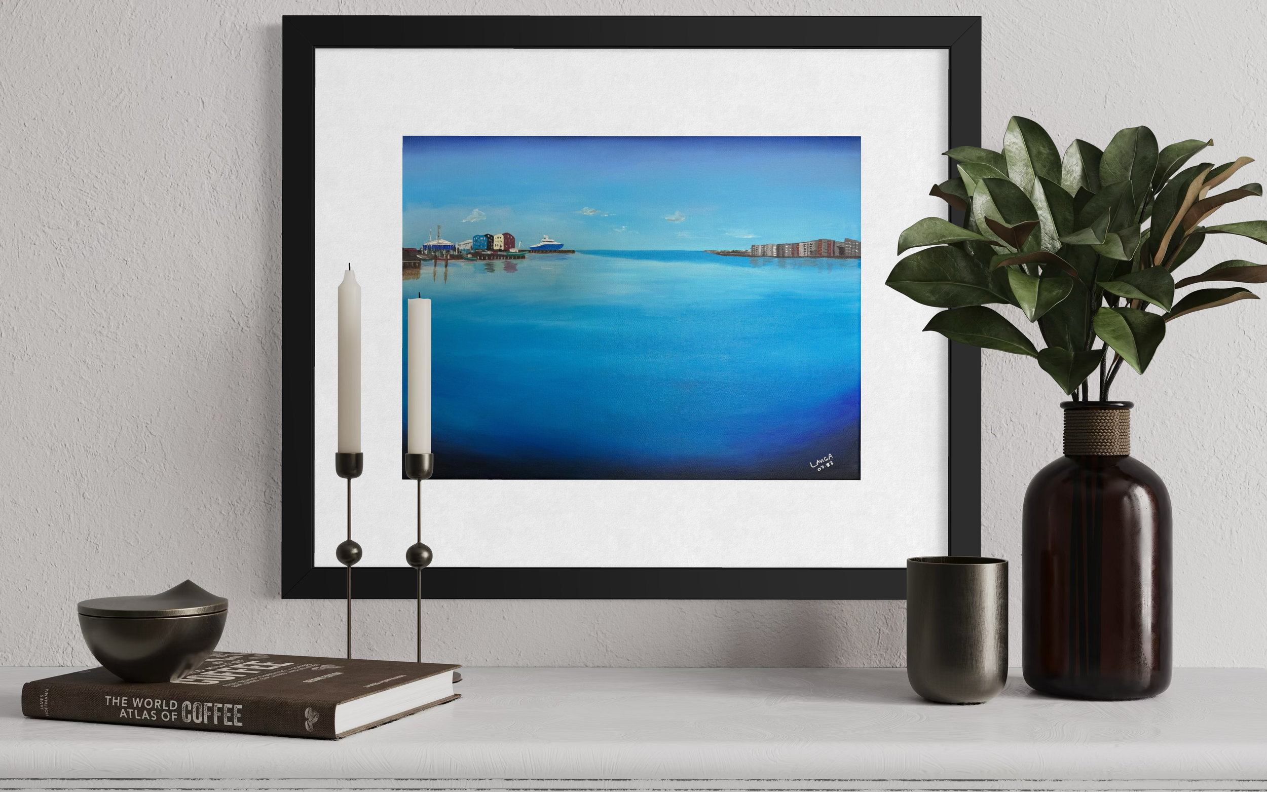 Hafnarfjörður Art Print