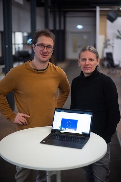 WeCreate Gründer Björn Bloss und Enrico Hoffmann