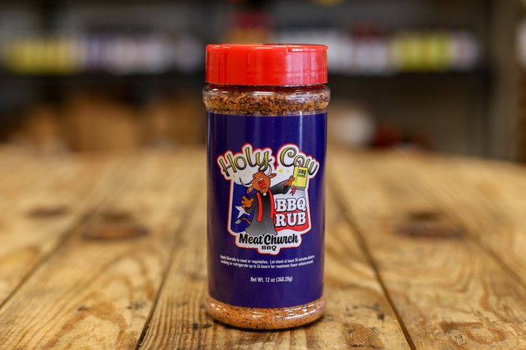 Meat Church BBQ Rub Combo: Holy Cow (12 oz) and Holy Gospel (14 oz