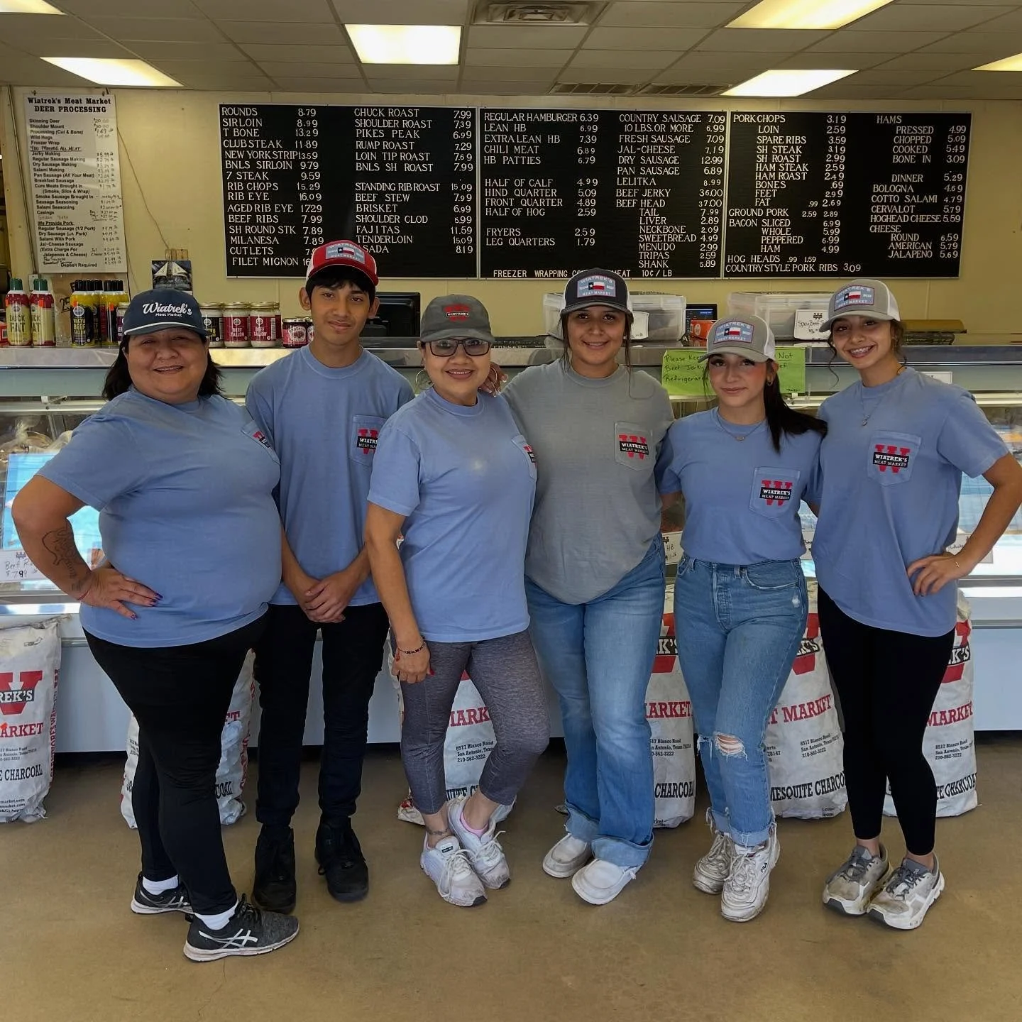 🥩 MEAT the heart of Wiatrek&rsquo;s Meat Market in Poth&hearts;️ 

We&rsquo;re more than just a team. From cutting and seasoning to smoking and wrapping, everyone here takes pride in putting a little bit of love (and a lot of hard work!!!) into ever