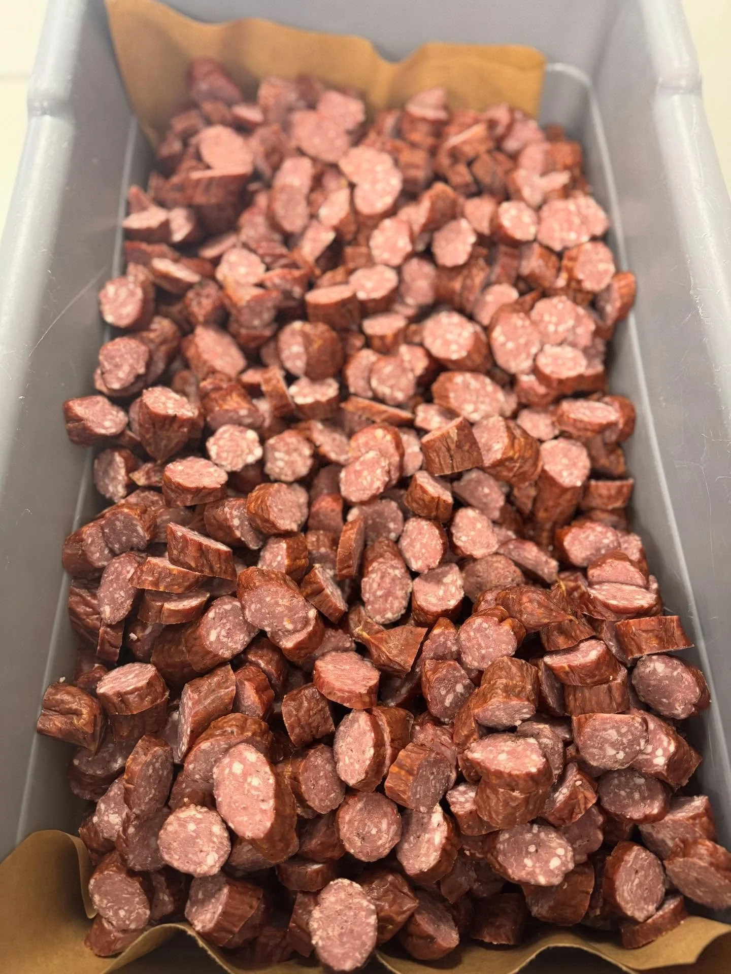 🥩 WIATREK&rsquo;S DRIED SAUSAGE &mdash; the snack that never makes it home. 
Grab a link (or three) at the meat market&hellip;
or add it to your wild game processing order so you&rsquo;re stocked up for the season.

#carnivoreswanted #driedsausage