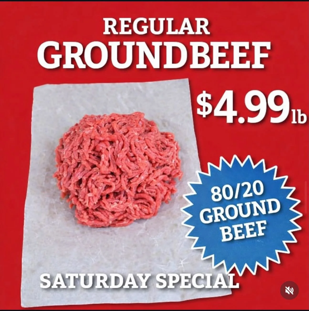 🥩🔥 WEEKEND SPECIAL &ndash; POTH LOCATION 🔥🥩

Stock up and save this weekend at our Poth location!
Regular 80/20 Ground Beef is on special for just $4.99/lb &mdash; perfect for burgers, tacos, spaghetti, chili, and more! 🍔🌮🍝

📍 Poth Location
?