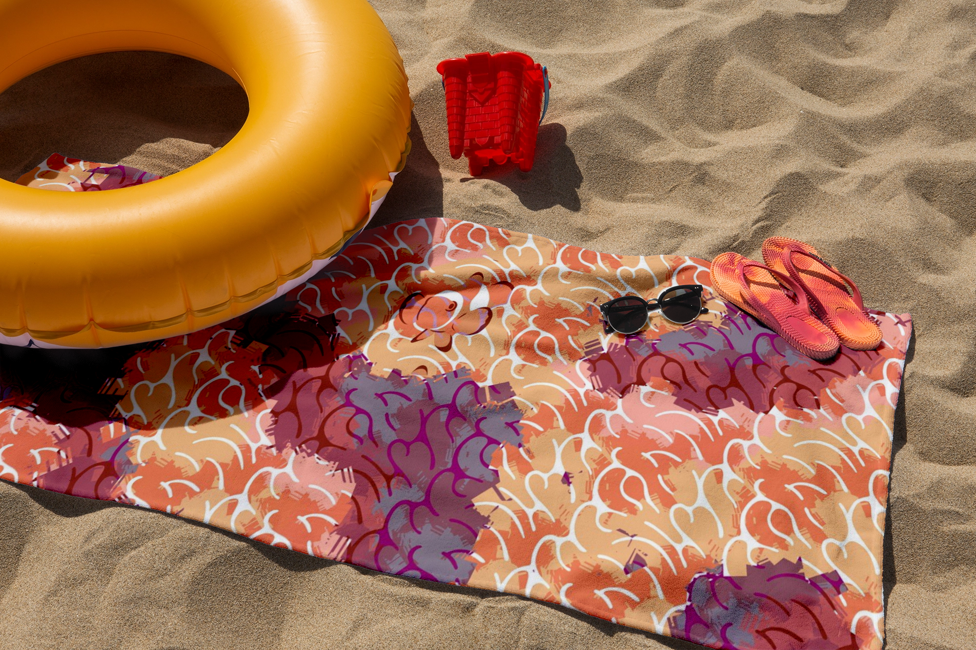 Seaside beach towel design mockup.png