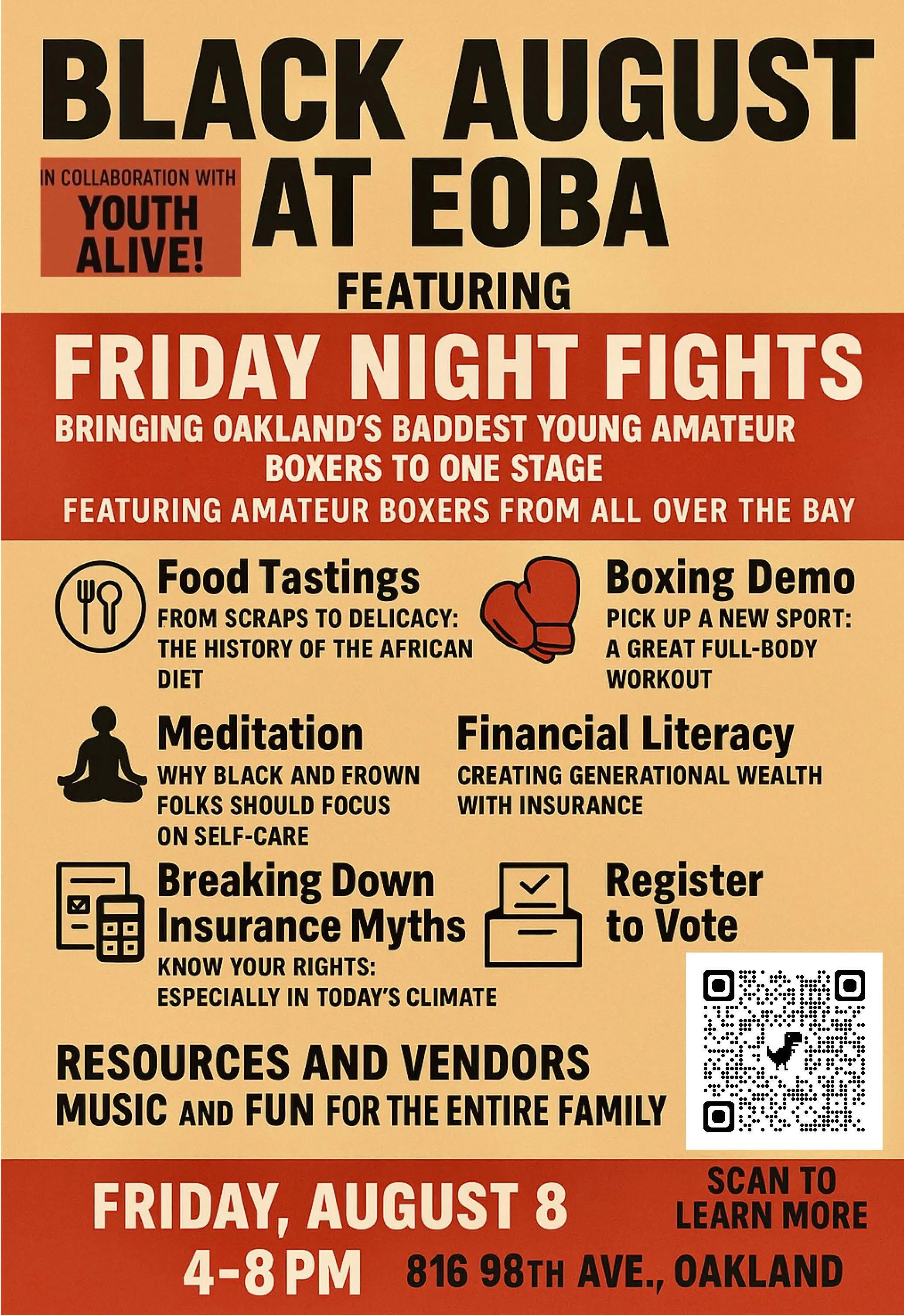 Black August - Mind, Body, and Soul Block Party