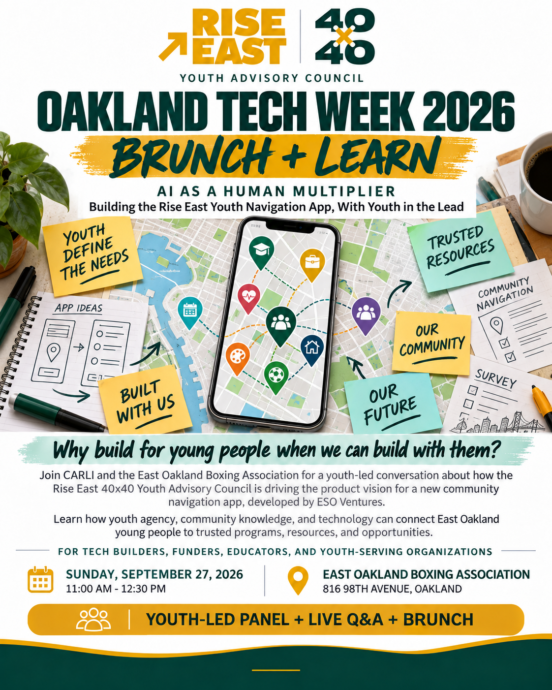 Oakland Tech Week Is Coming to East Oakland!