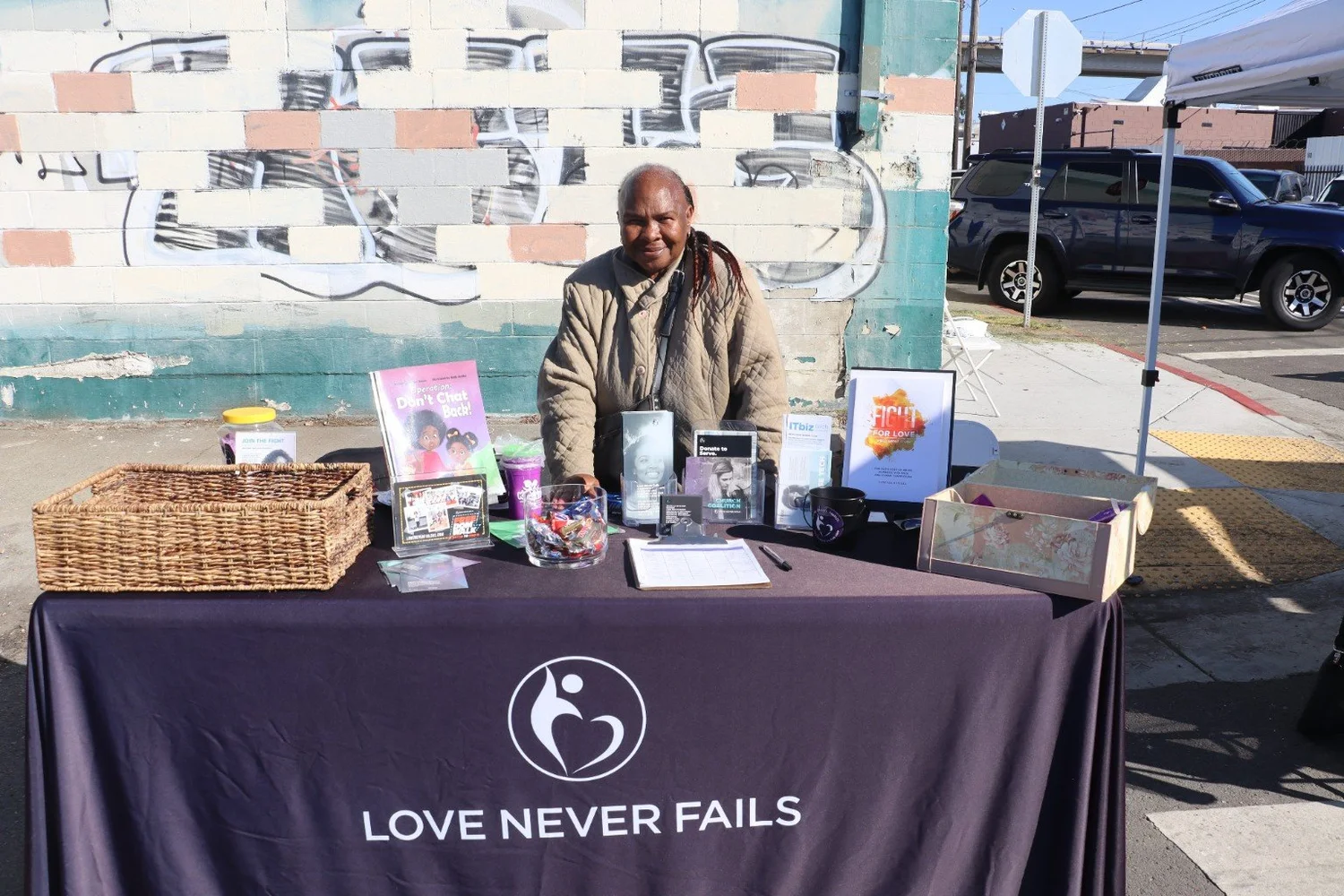 Holiday Meal Drive community gathering