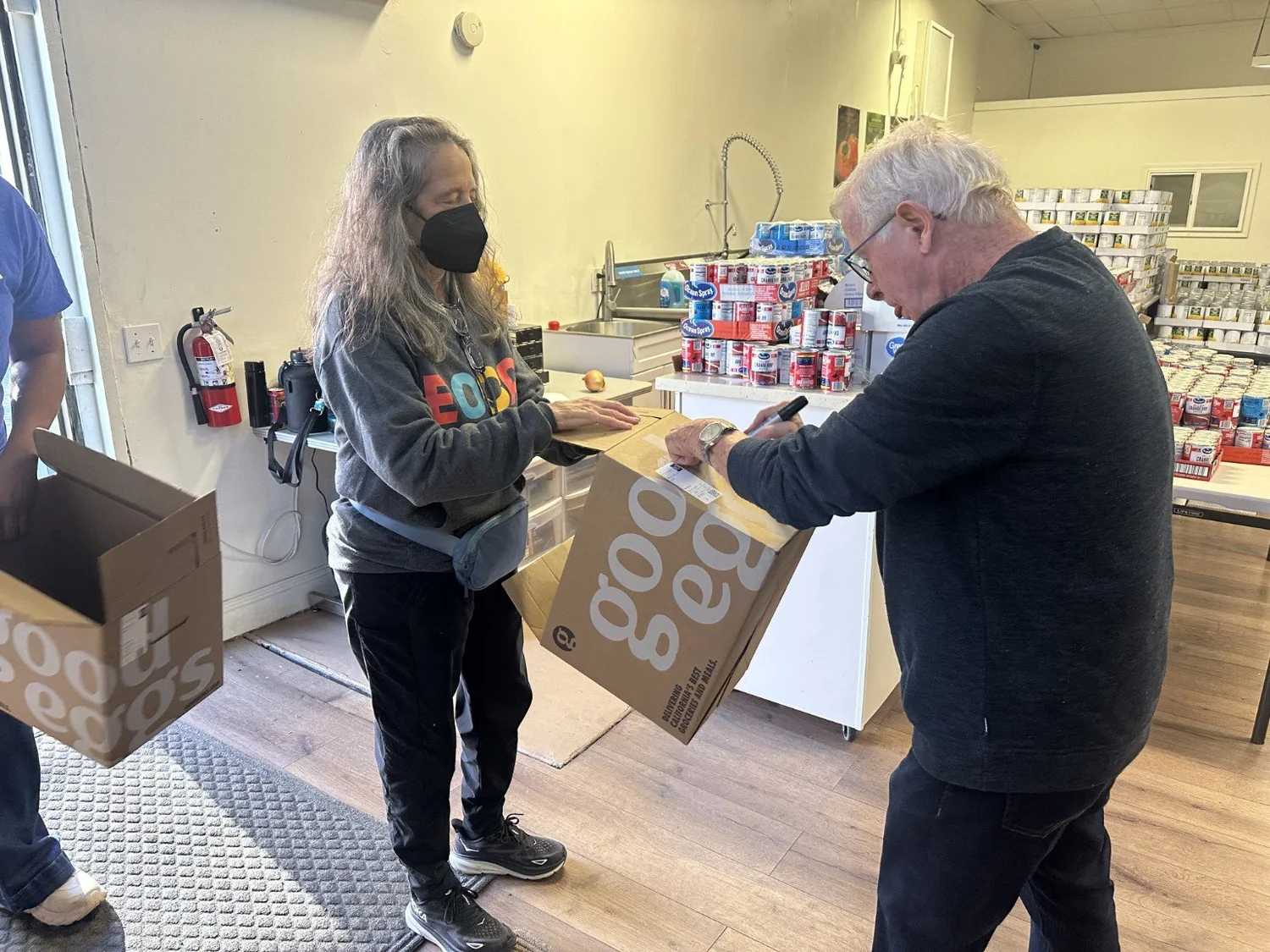 Holiday Meal Drive community outreach