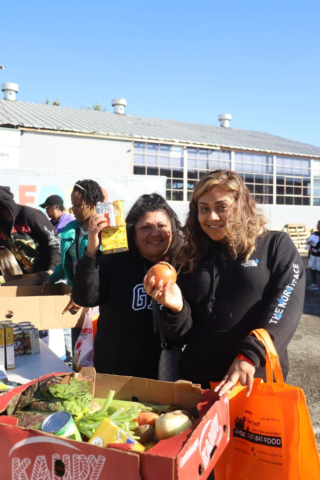 Holiday Meal Drive community activities