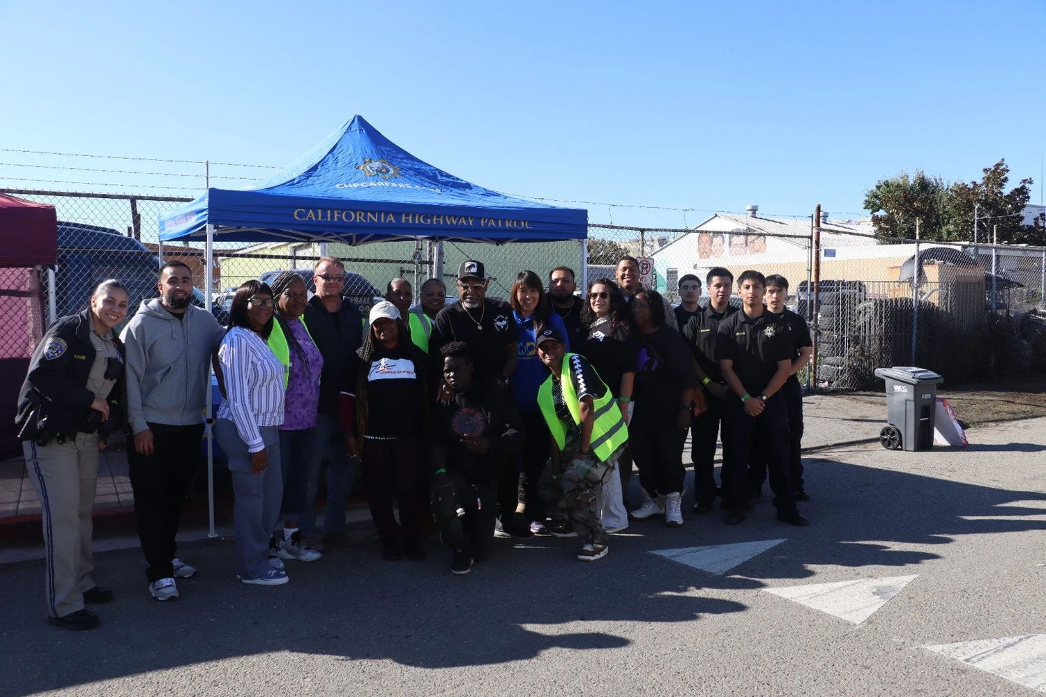 Holiday Meal Drive volunteers and participants