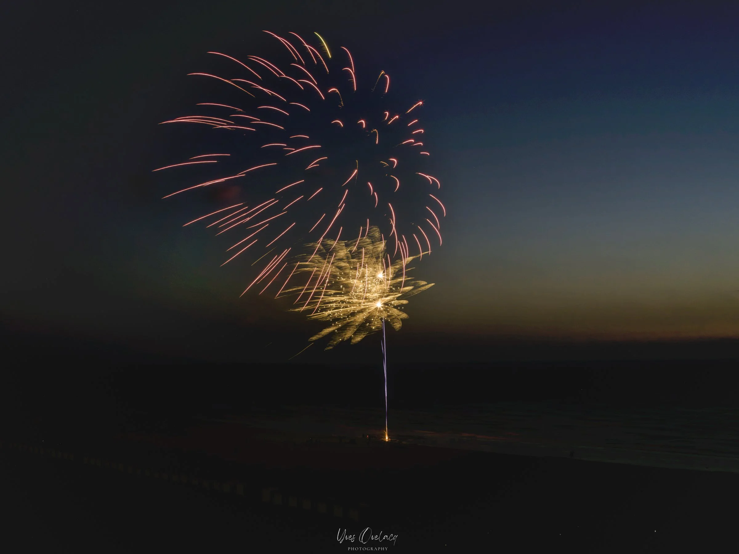 Fireworks to heaven
