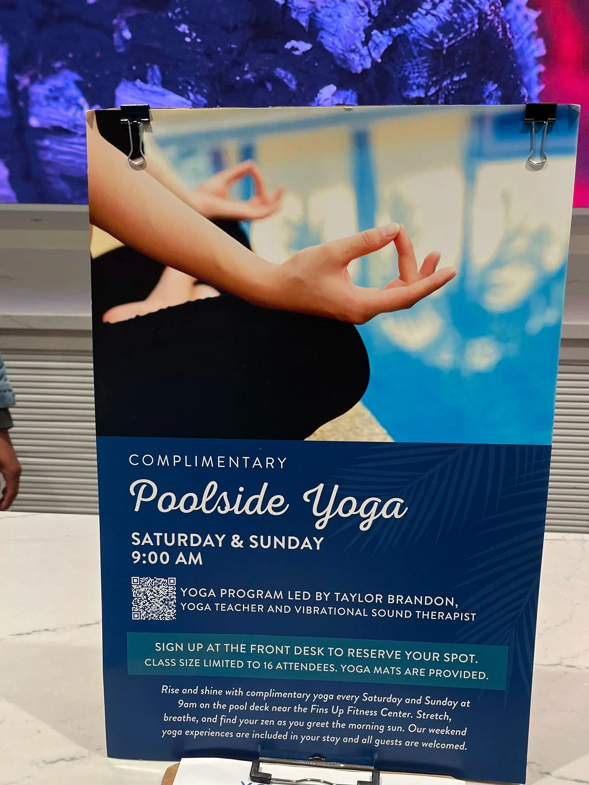Margaritaville Resort Yoga