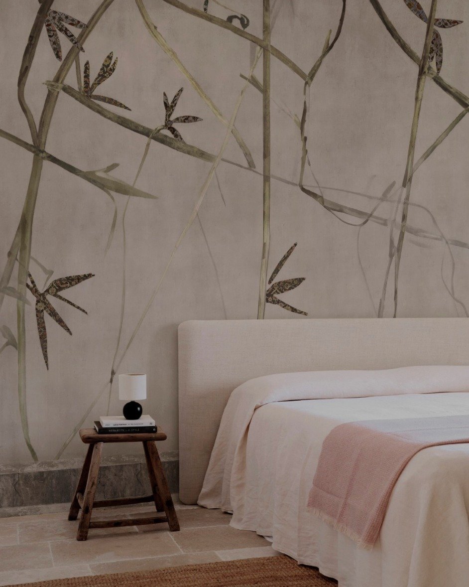 Awaken your senses to a world of serene beauty with @wallanddeco's Ombra Lieve wallpaper. A custom touch that transforms any bedroom into a tranquil escape, crafted to inspire restful nights and peaceful mornings.

Call us at 239-659-3007 to schedule
