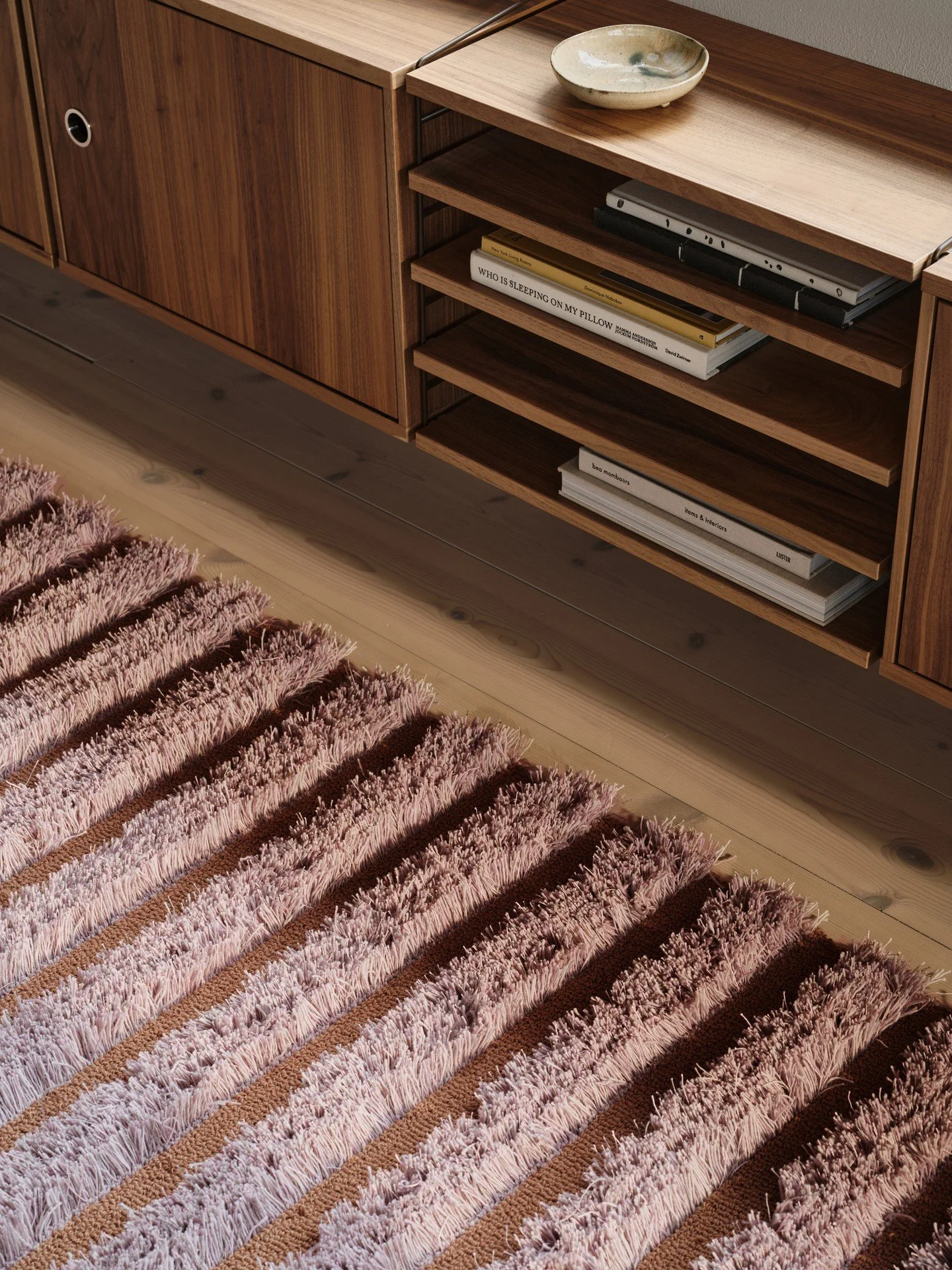 Structured yet spontaneous, the Ines Reed collection by @kasthall introduces a new expression of textile artistry&mdash;where tailored geometry meets expressive depth. Tufted surfaces unfold with a sense of movement, allowing straight lines and dimen