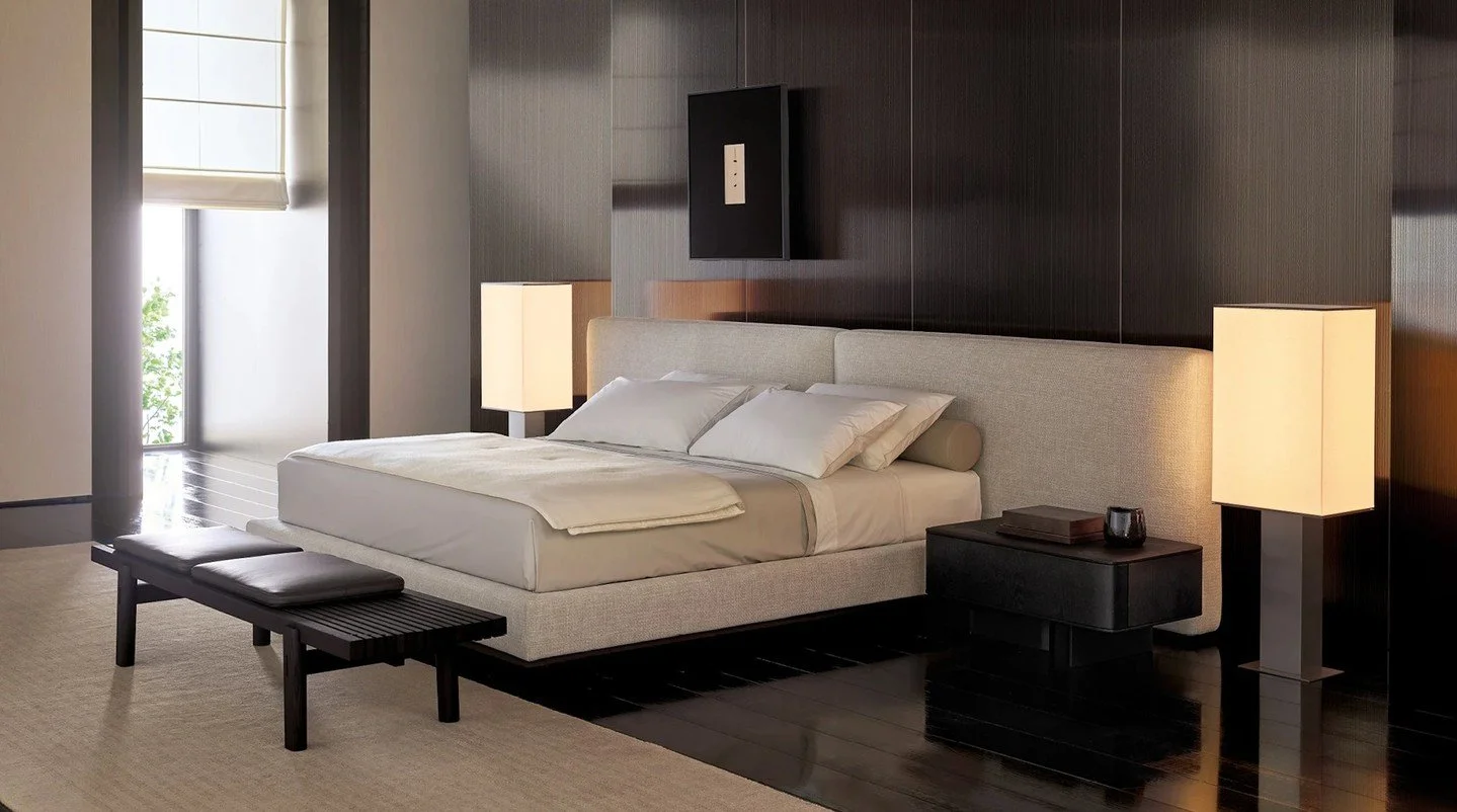 The Brera bed by @poliform_official reflects a refined balance of comfort and contemporary design. 

Defined by its clean architectural lines, softly upholstered frame, and understated detailing, Brera creates a serene and sophisticated atmosphere wi