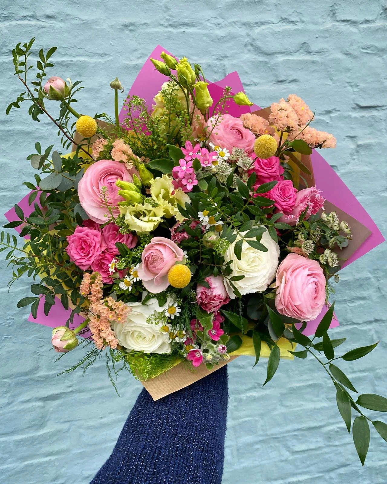 Handtied Bouquet Workshop at The Cambridge Wine Merchants