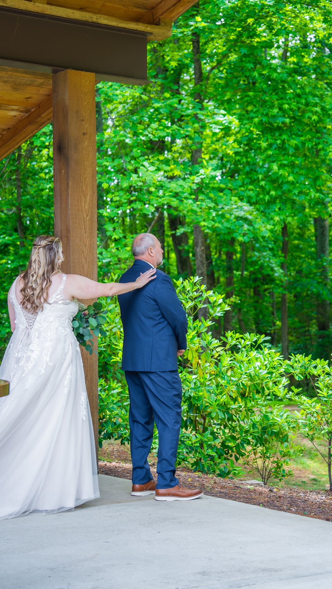 april-john-wedding-first-look-with-dad-wooded-mini-acre-farms-raleigh-nc.jpg