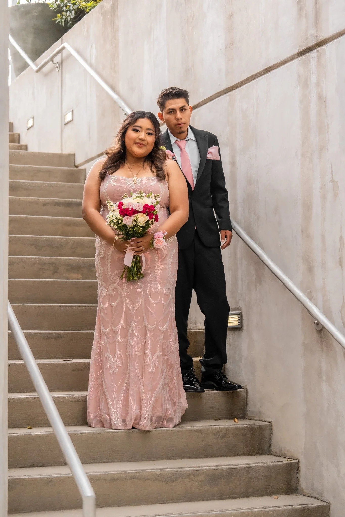 wral-azalea-gardens-raleigh-nc-prom-photography-formal-couple-on-stairs-kzk-visuals.jpg