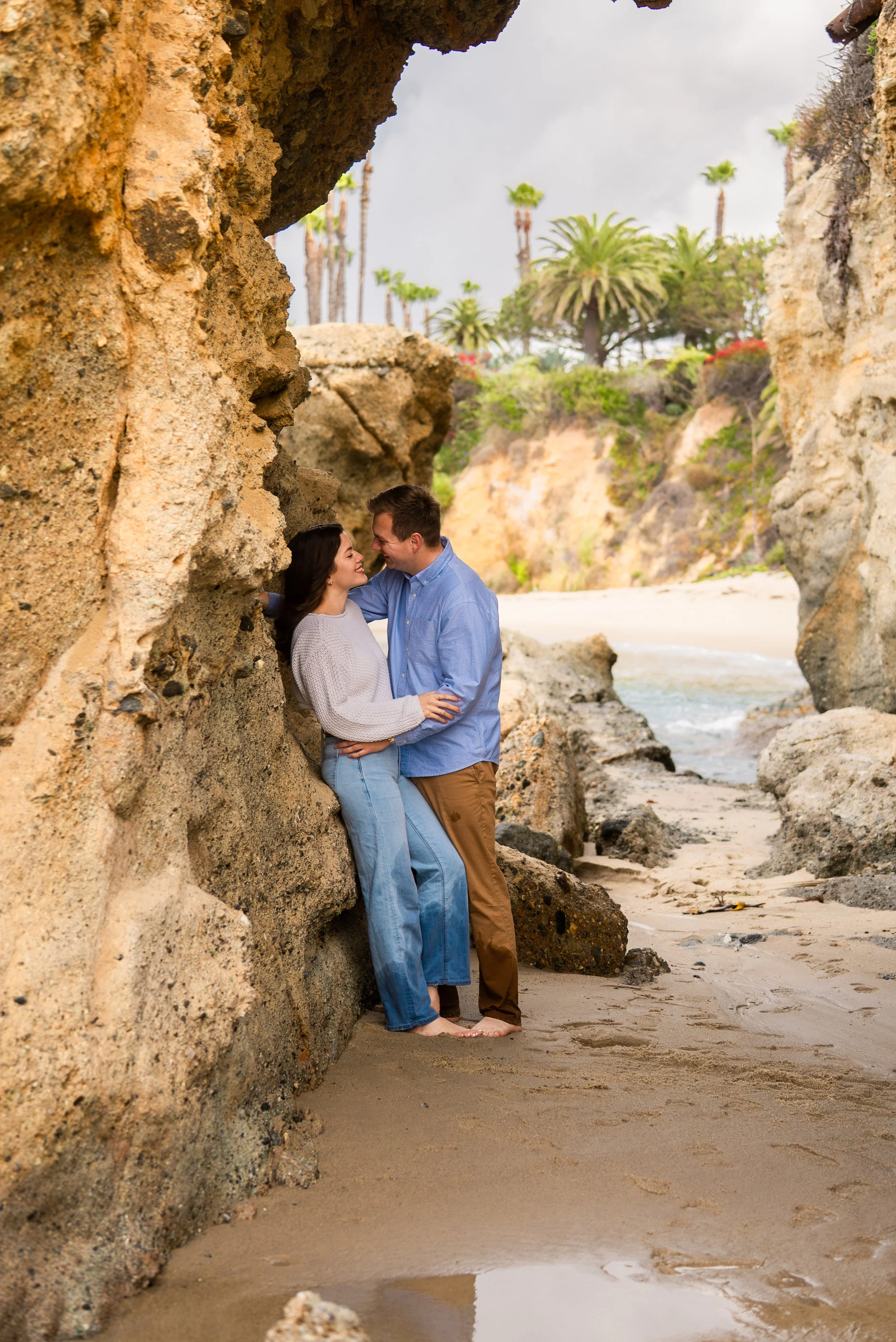 Meghan &amp; Edward’s Sunrise Couple Session at Laguna Beach, California