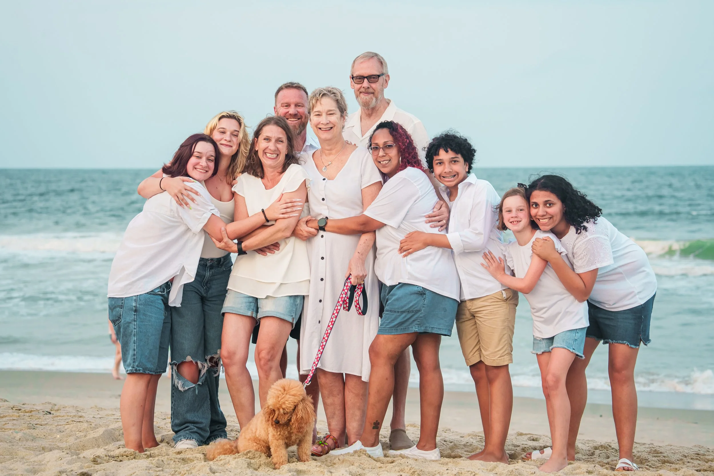 Family Beach Photoshoot at Carolina Beach, NC