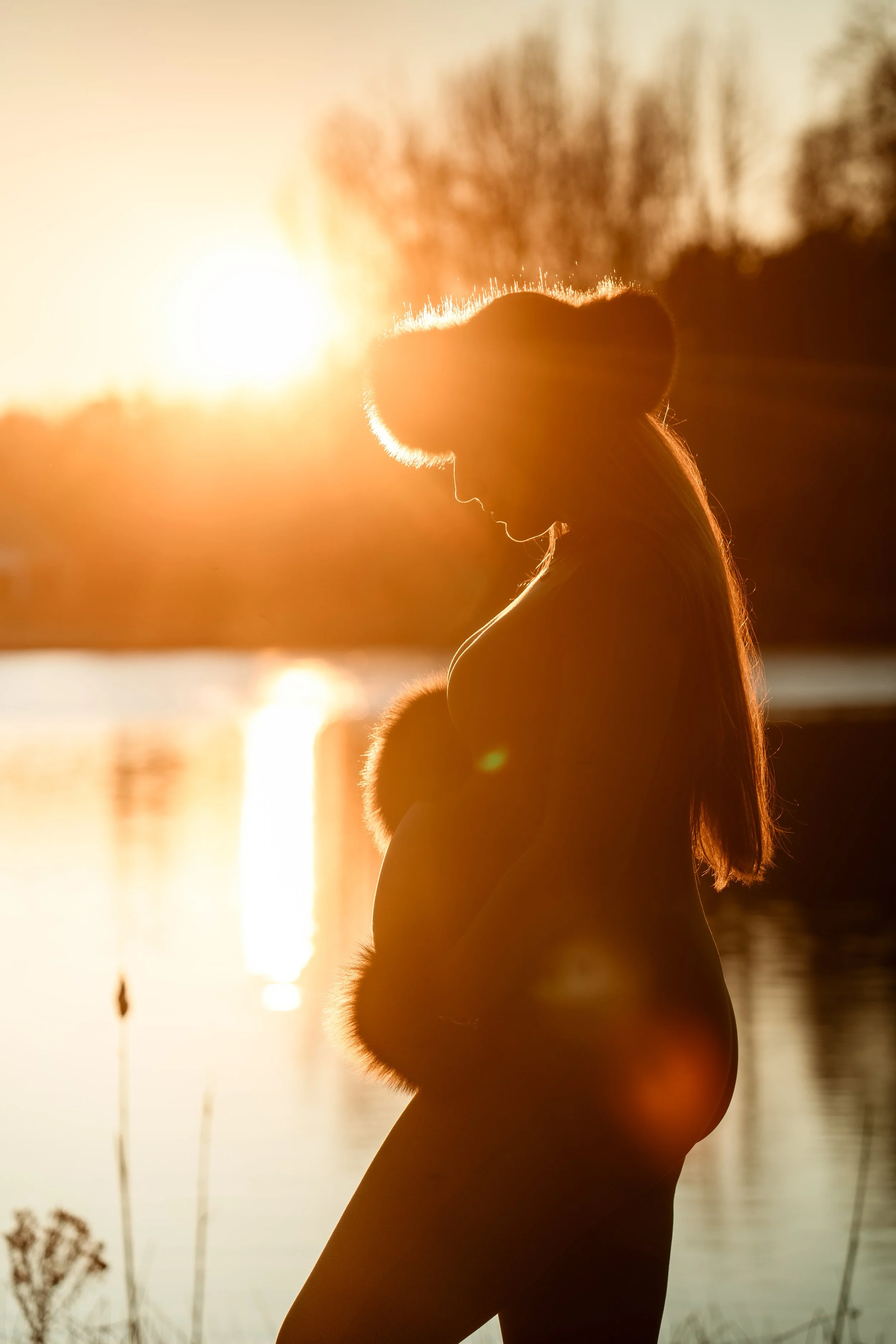 north-carolina-maternity-photographer-sunset-bump-silhouette.JPG