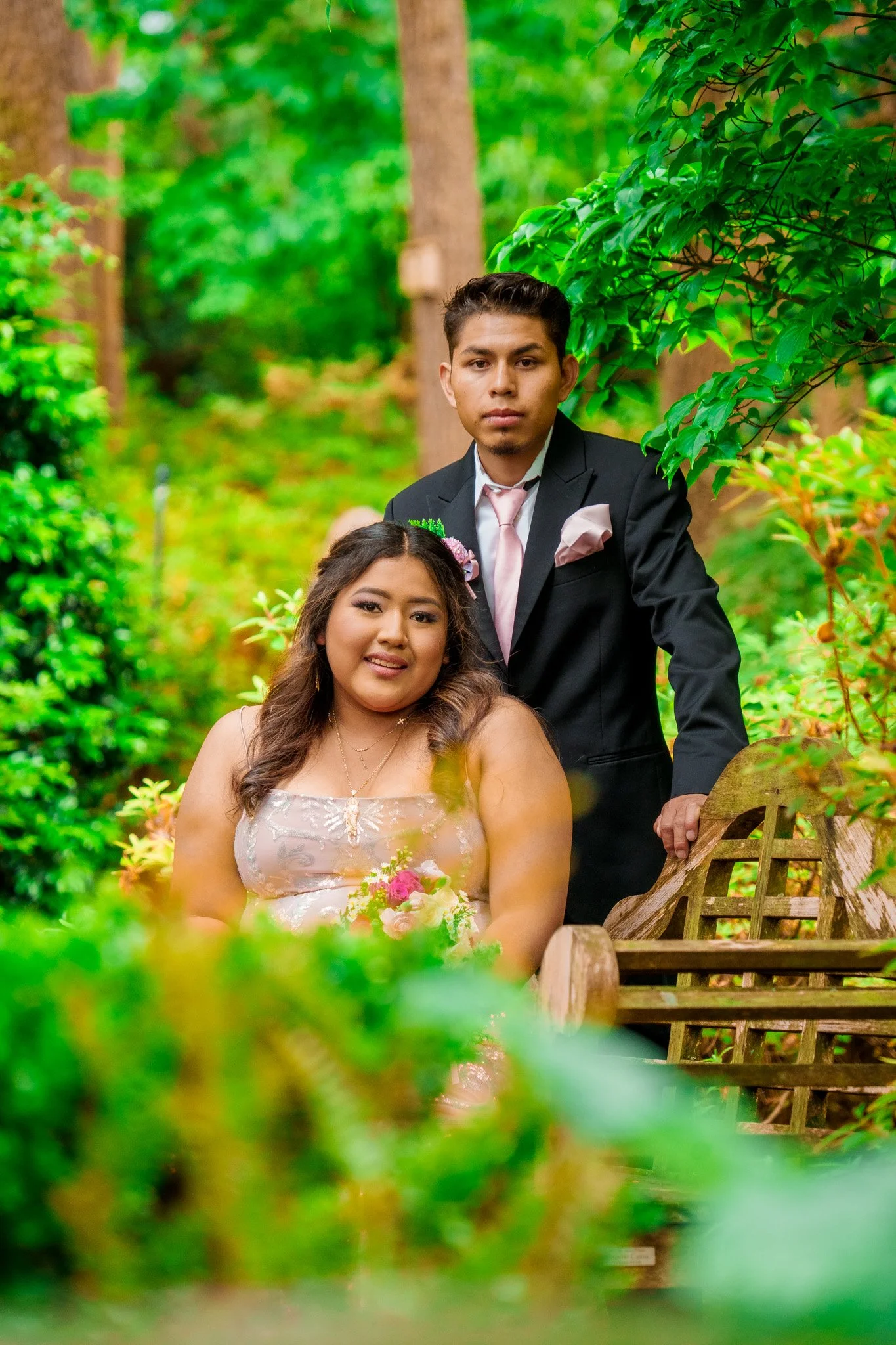 wral-azalea-gardens-raleigh-nc-prom-photography-couple-bench-garden-kzk-visuals.jpg