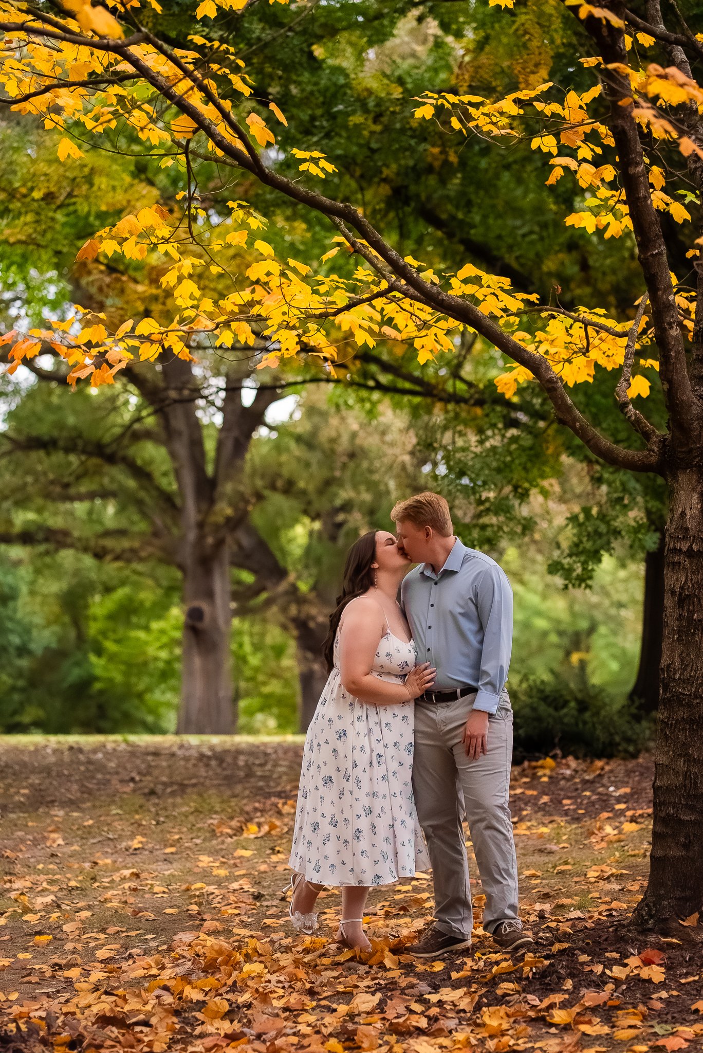 dorothea-dix-park-engagement-session-raleigh-nc-embrace-under-fall-trees-kzk-visuals.jpg