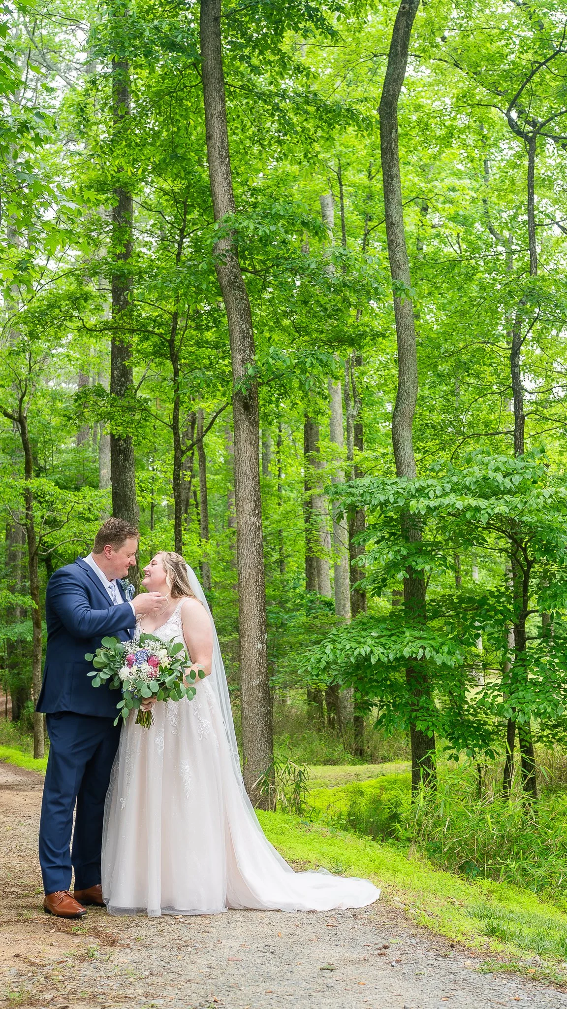 april-john-wedding-first-look-forest-mini-acre-farms-raleigh-nc.jpg