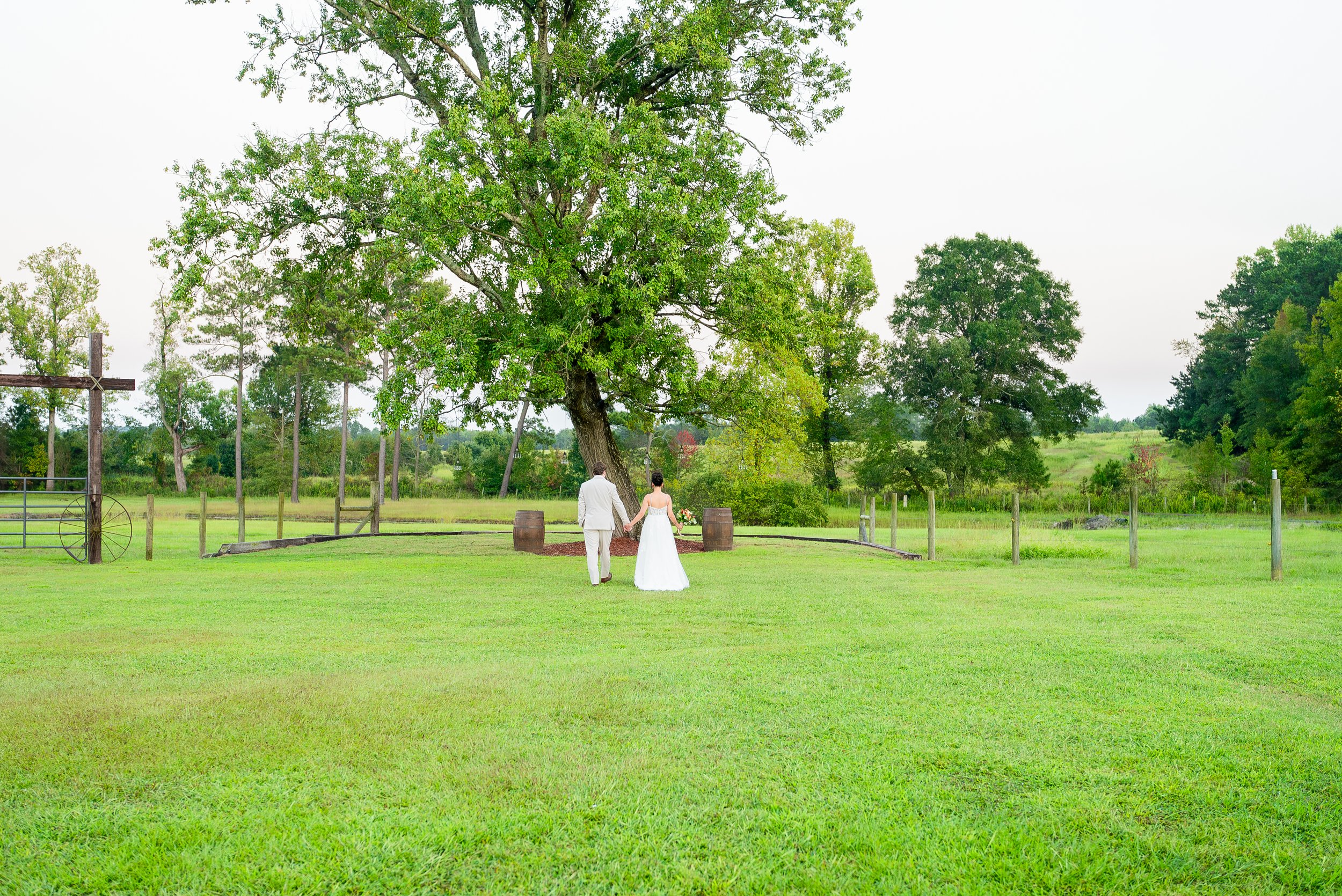 Fall Wedding at Double C Ranch in Coats, NC