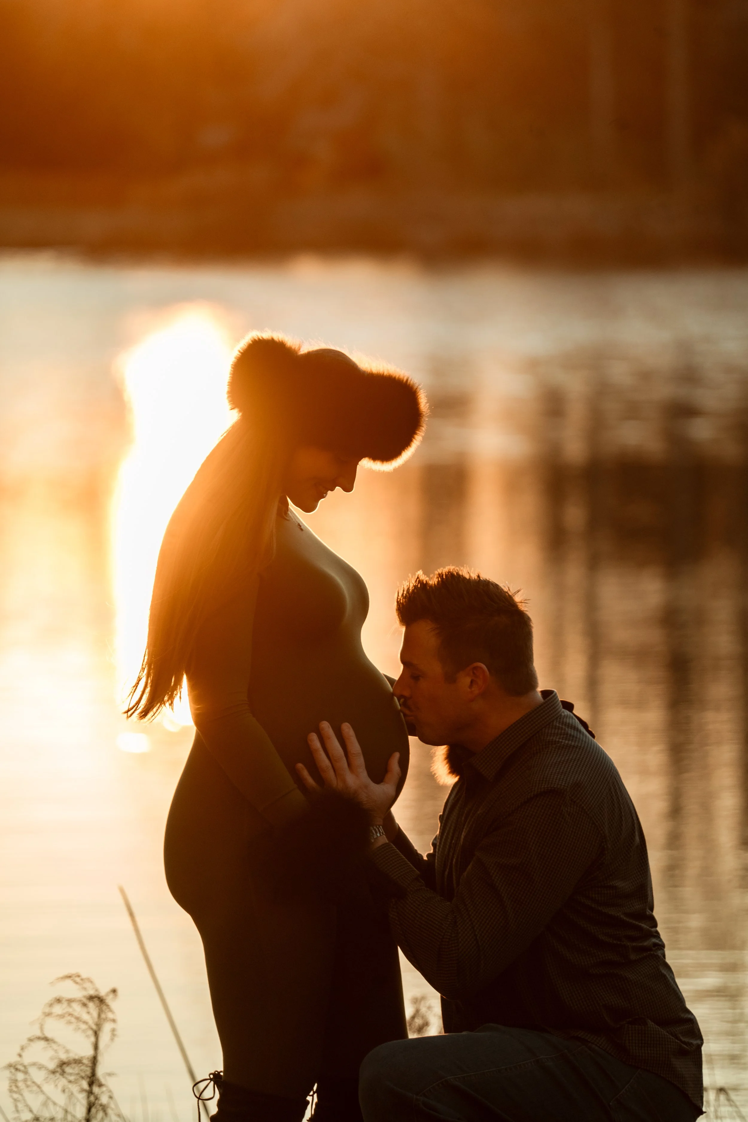 north-carolina-maternity-photographer-sunset-bump-silhouette.JPG
