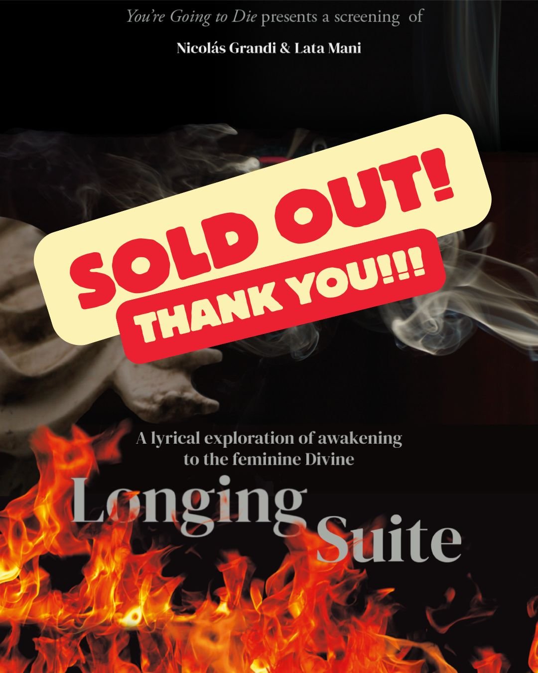You're Going to Die Presents: Longing Suite - Oakland - SOLD OUT! THANK YOU!
