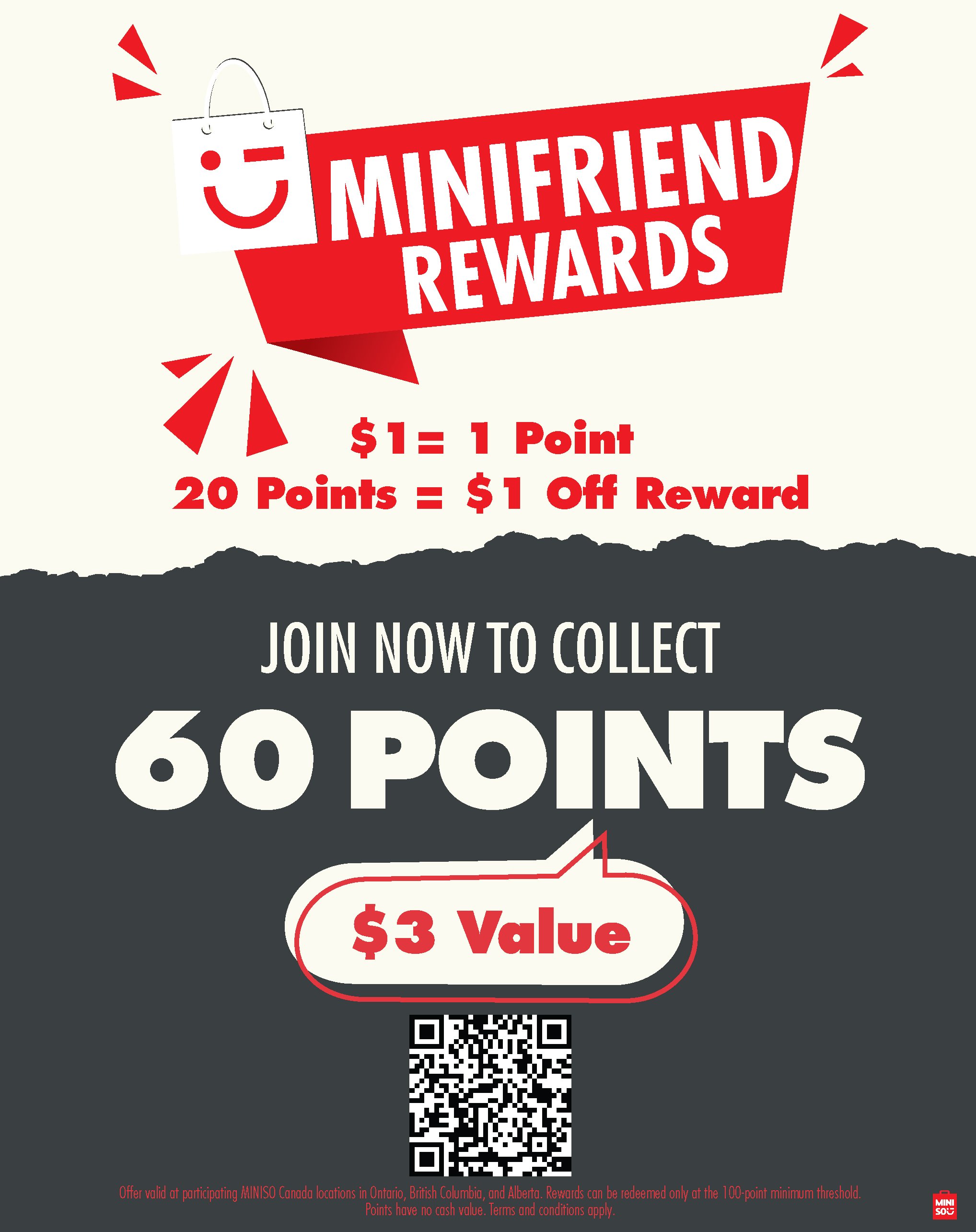 Miniso Membership Program Clip Poster