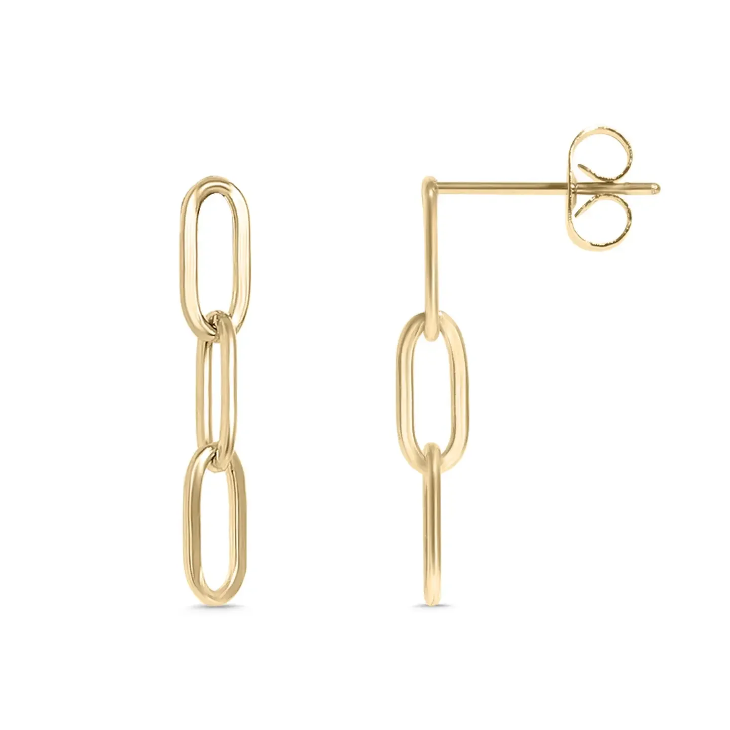 Paperclip Dangle Earrings