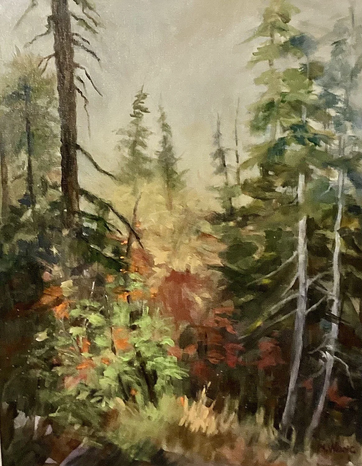  Spring Awakening 
 Acrylic on Canvas 18"x14"