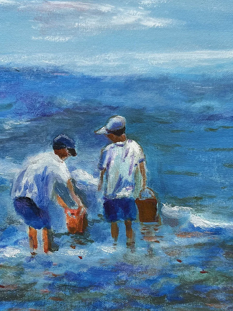  Brothers  
Acrylic on Watercolour Paper 8"x11"