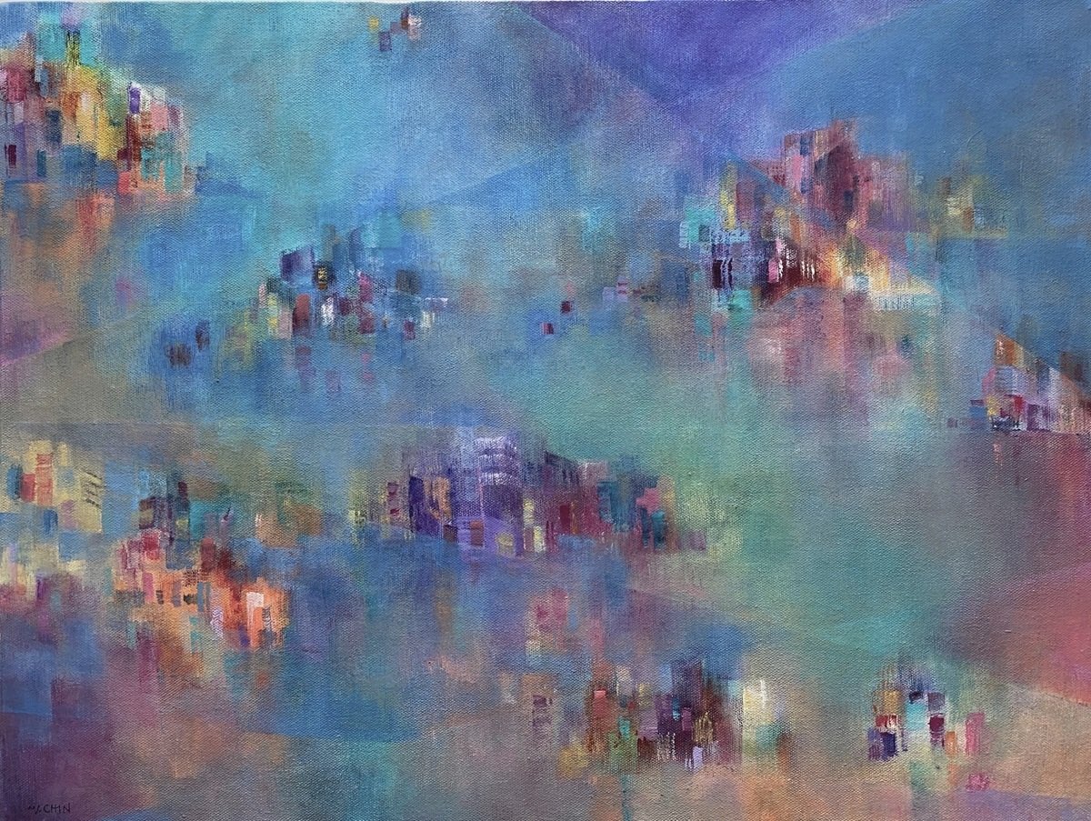  Intersections   
Acrylic on Gallery Canvas 18" x 24"