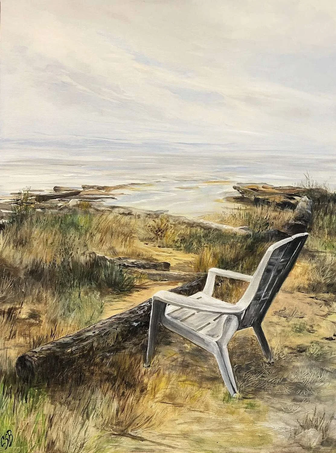 Just a Moment 
Acrylic 24"x16"