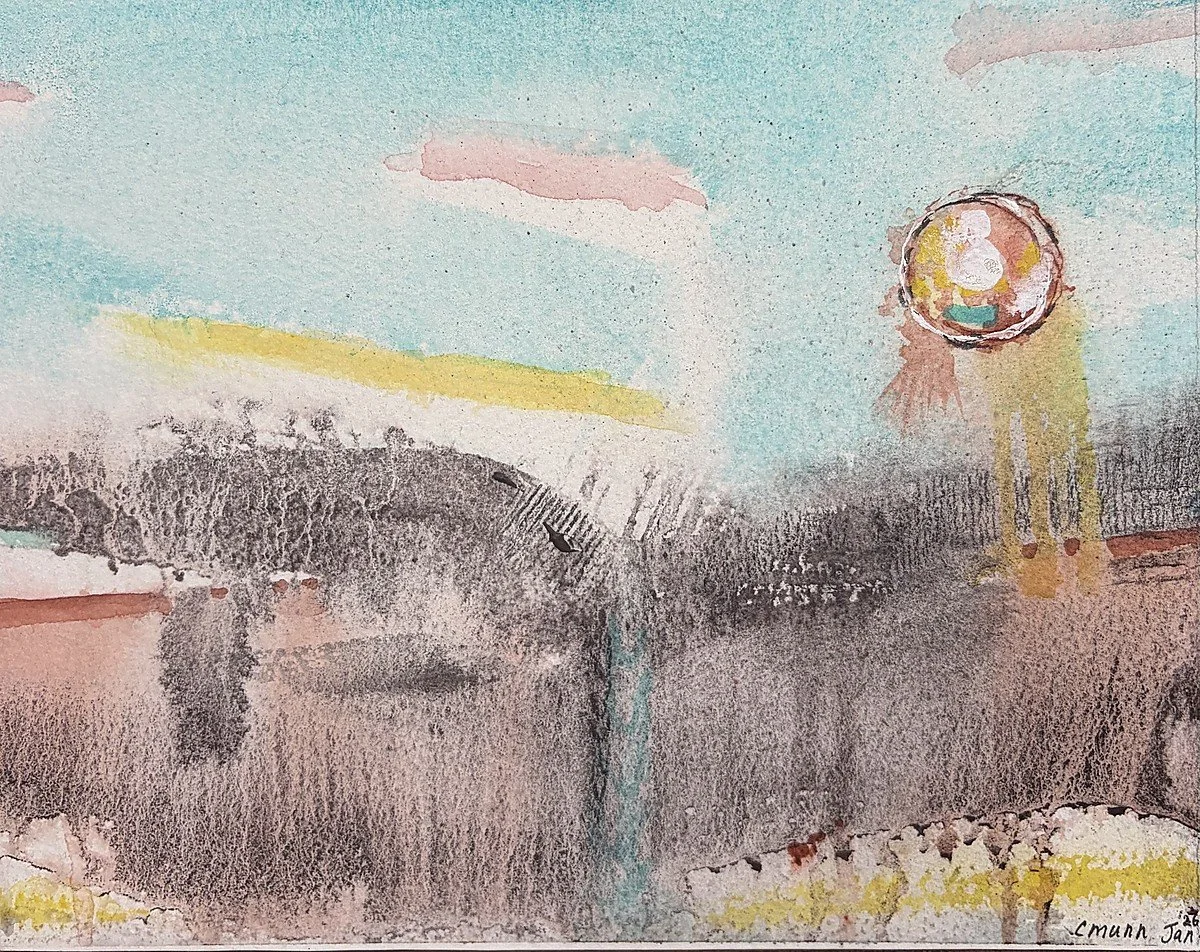  Water  
Watercolour and Gouache 8"x10"