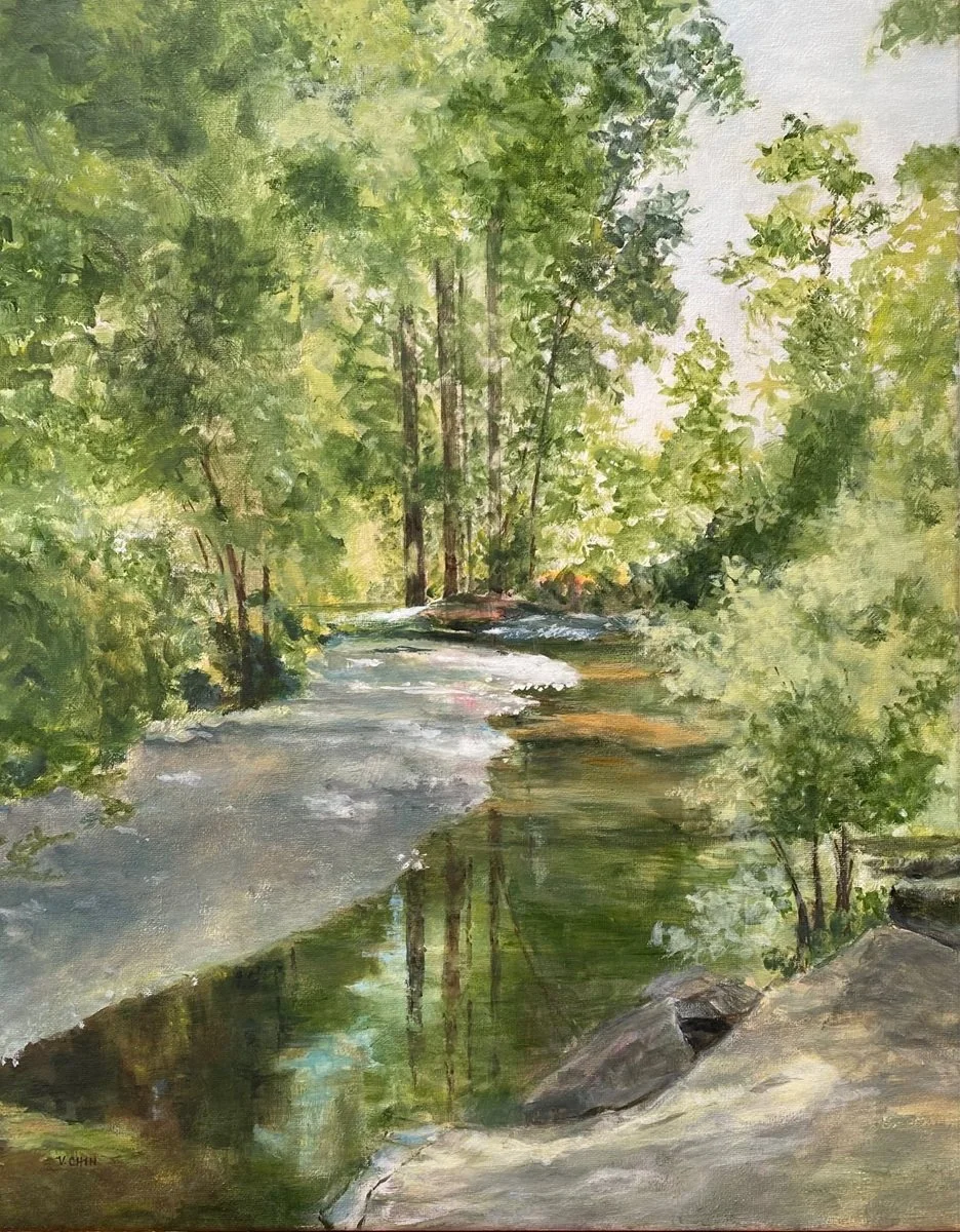   Summer Shade   
Acrylic 20" x 16" 