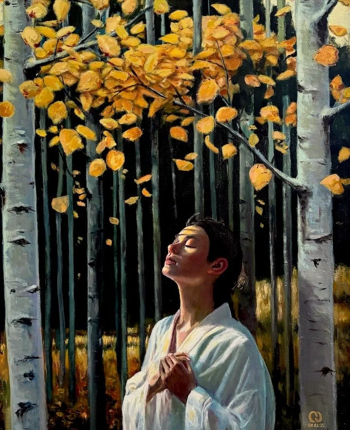  The Breeze Oil on Canvas 24" x 18" 